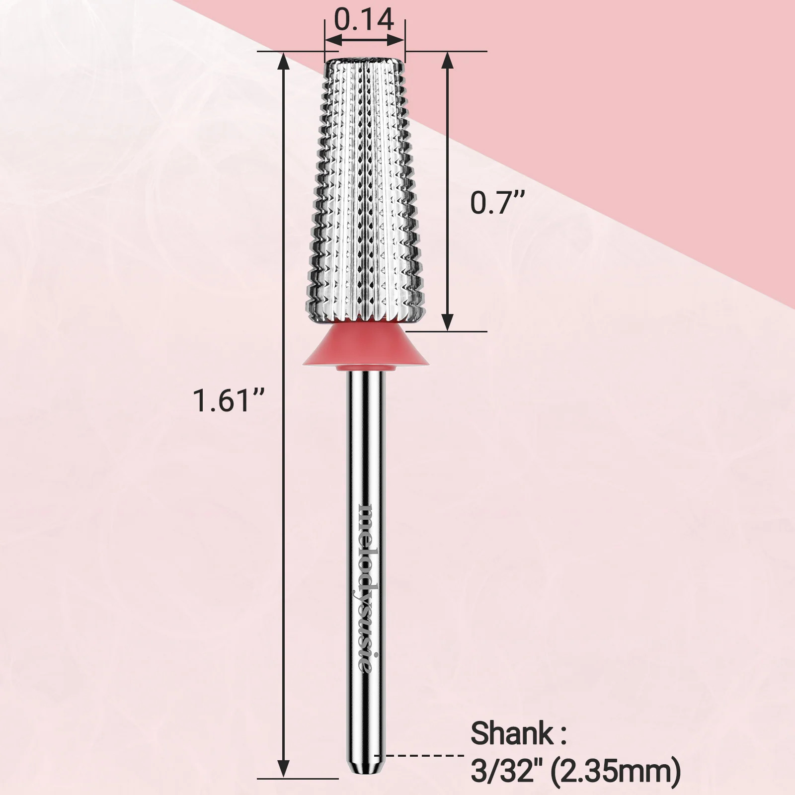 Tungsten Carbide Professional 5 in 1 Nail Drill Bits