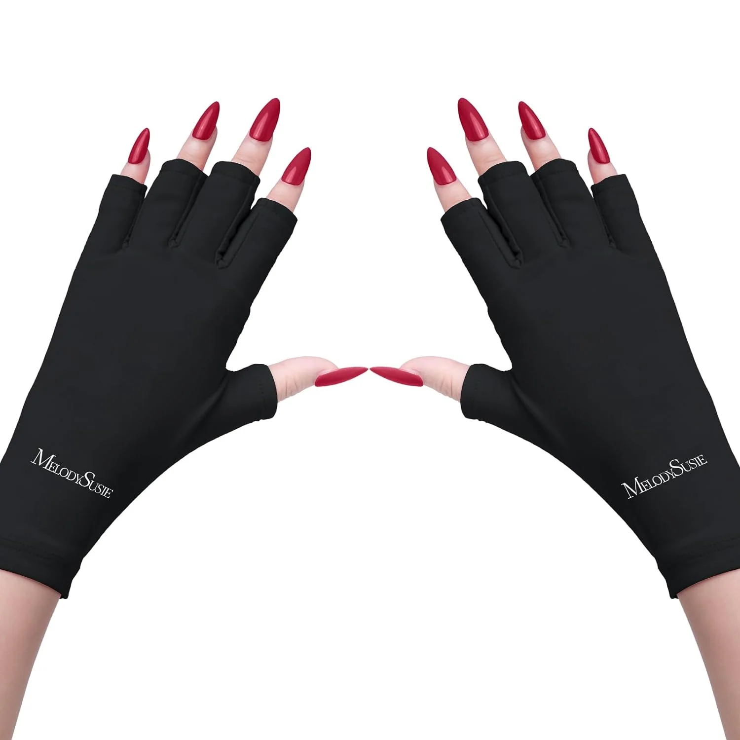 MelodySusie UV Shield Manicure Gloves with UPF 50+ Protection