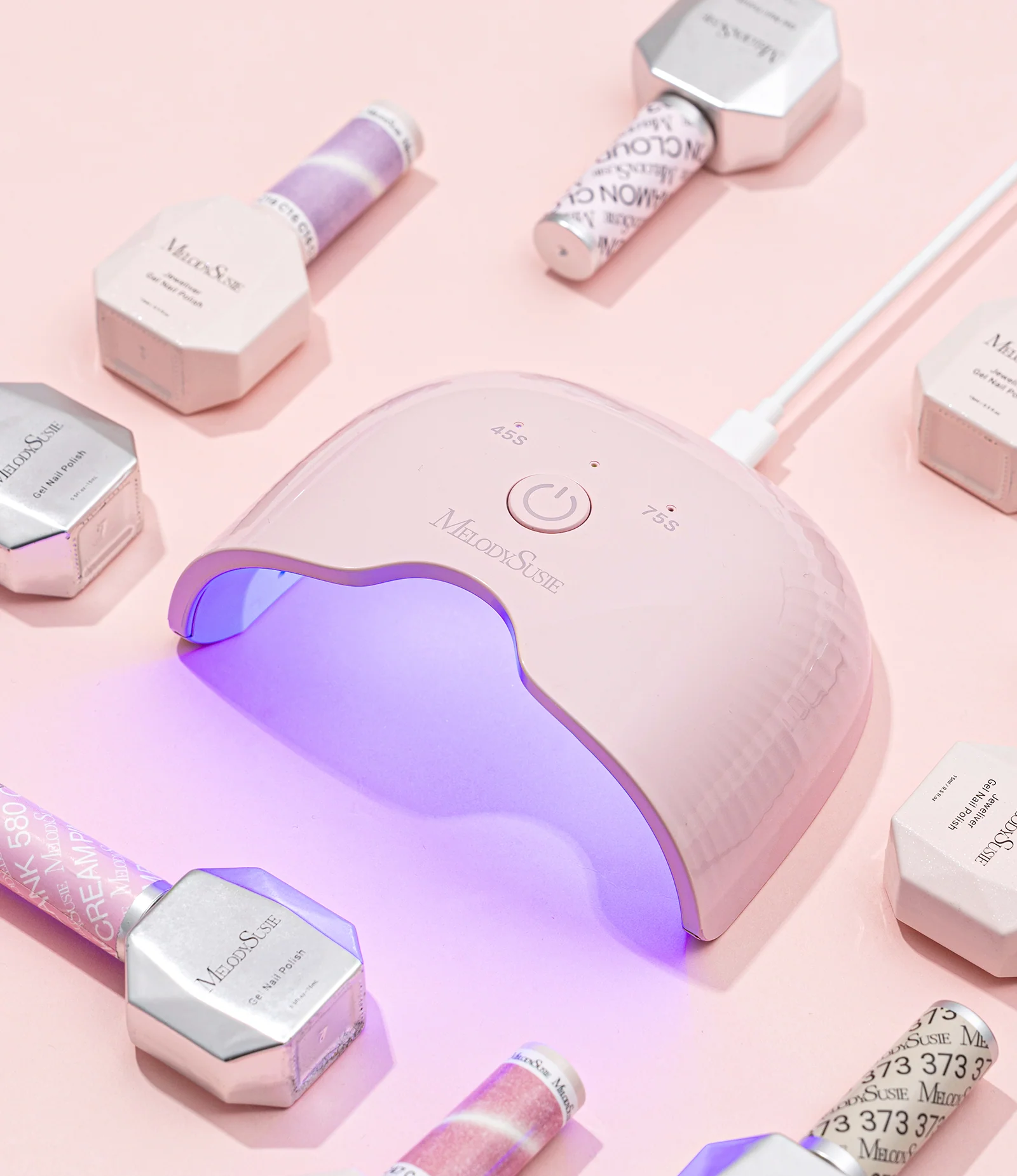 P-ART06F LED/UV Nail Lamp Compact Mini Gel Curing Light