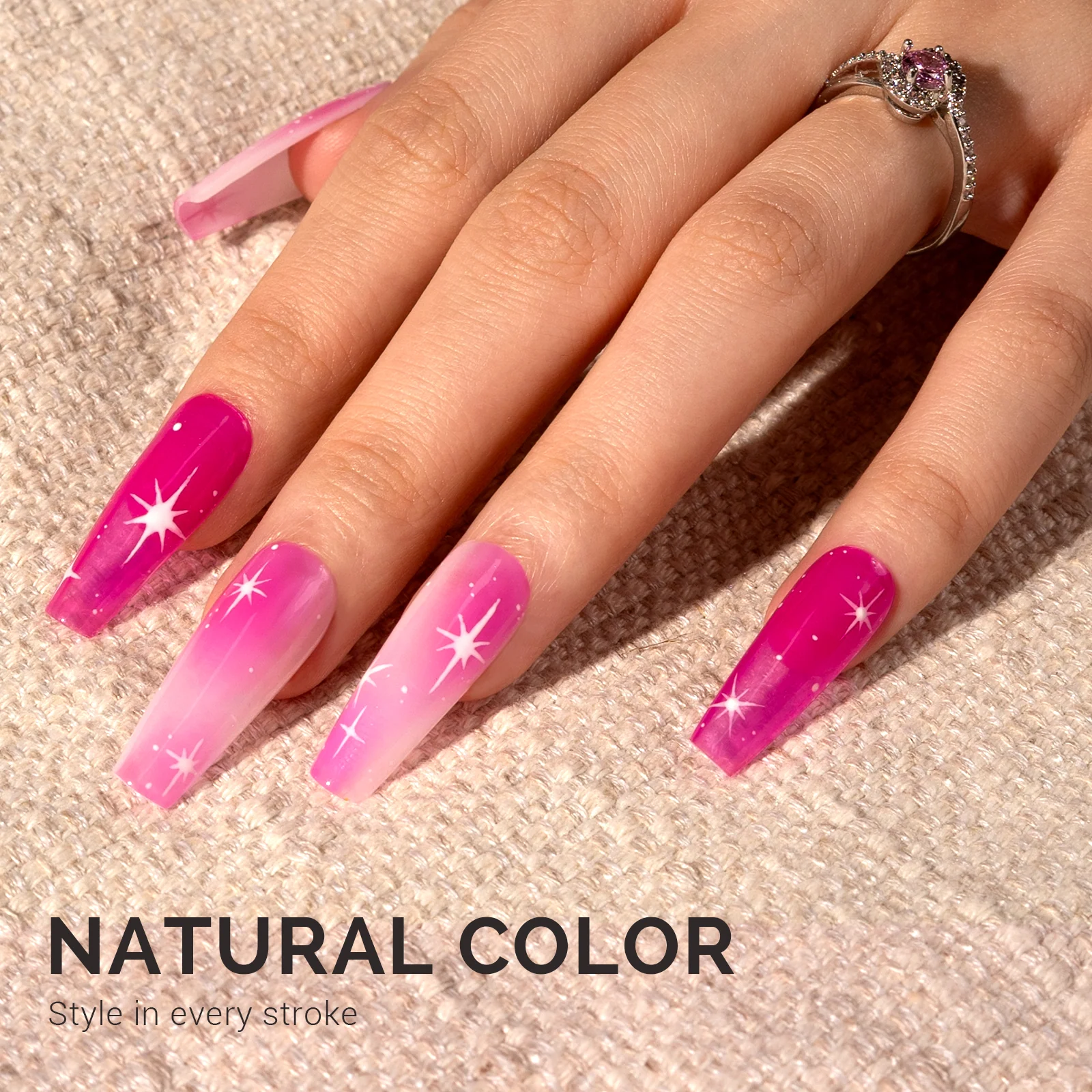 Jeweliver Jelly TPO-Free Gel Polish 15ml - Pink Tourmaline - JIG17