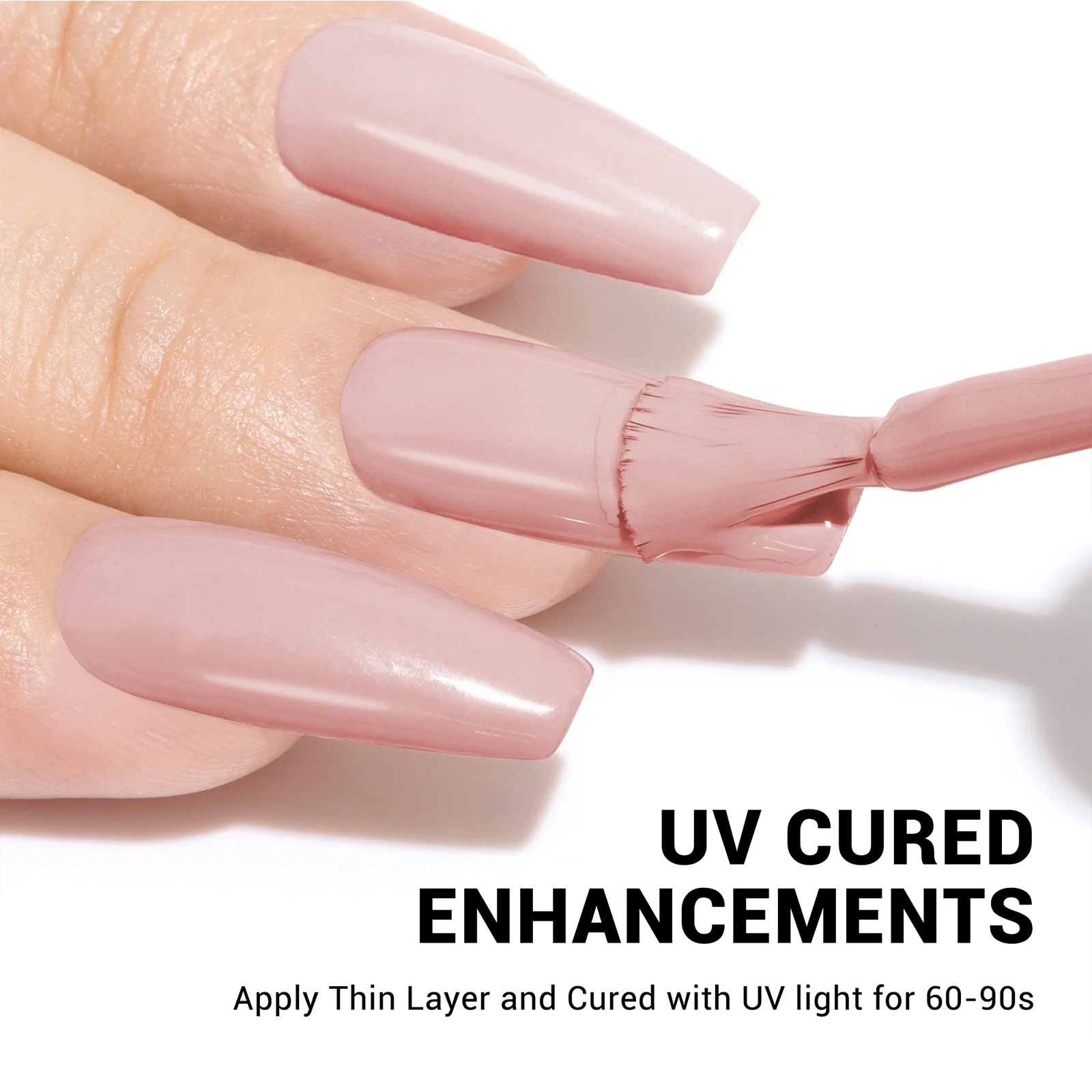 A1404 Nude Pink - TPO-Free Thick Gel Nail Polish(15ml)