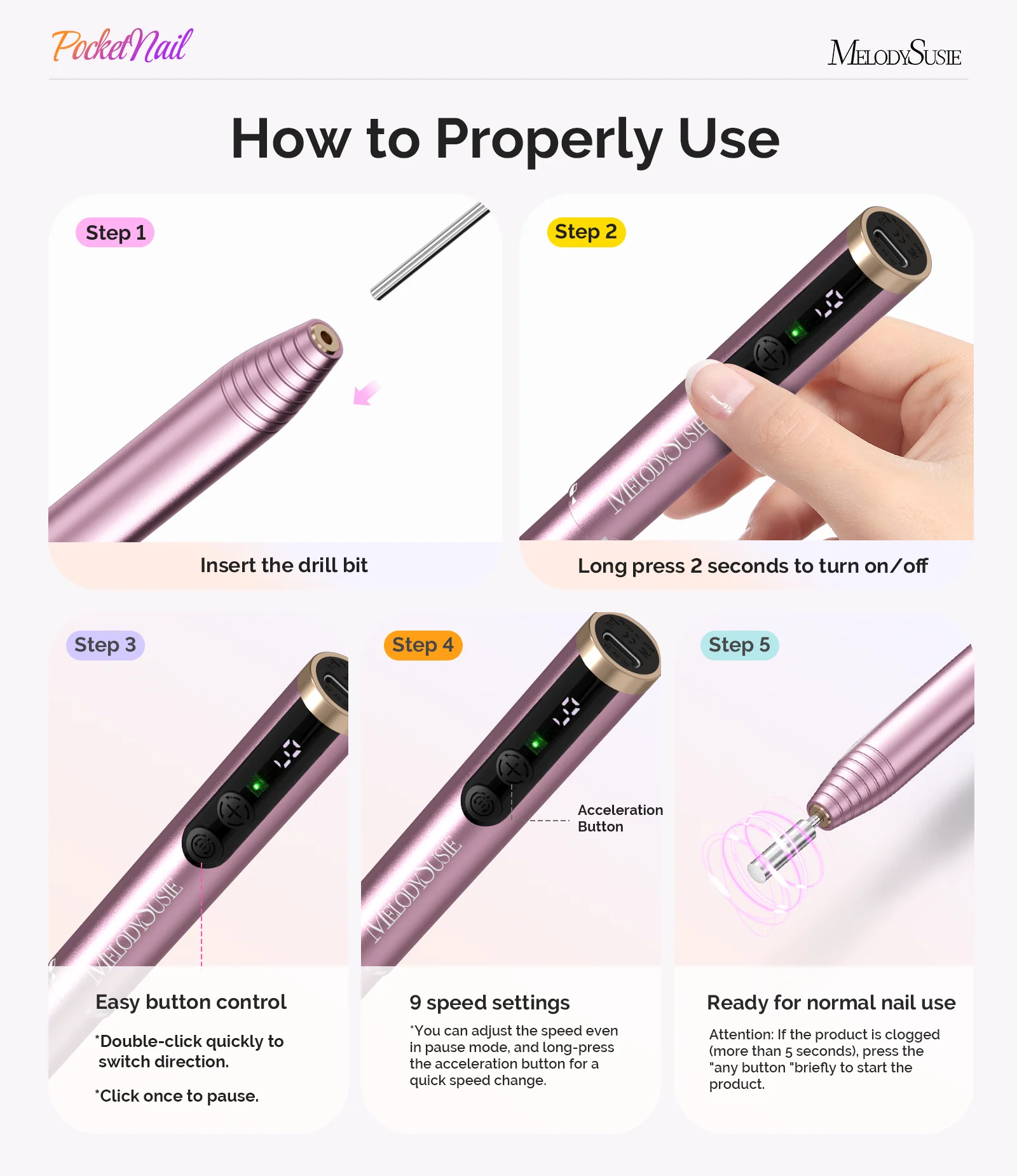 PC100GR Manicure Practice Kit