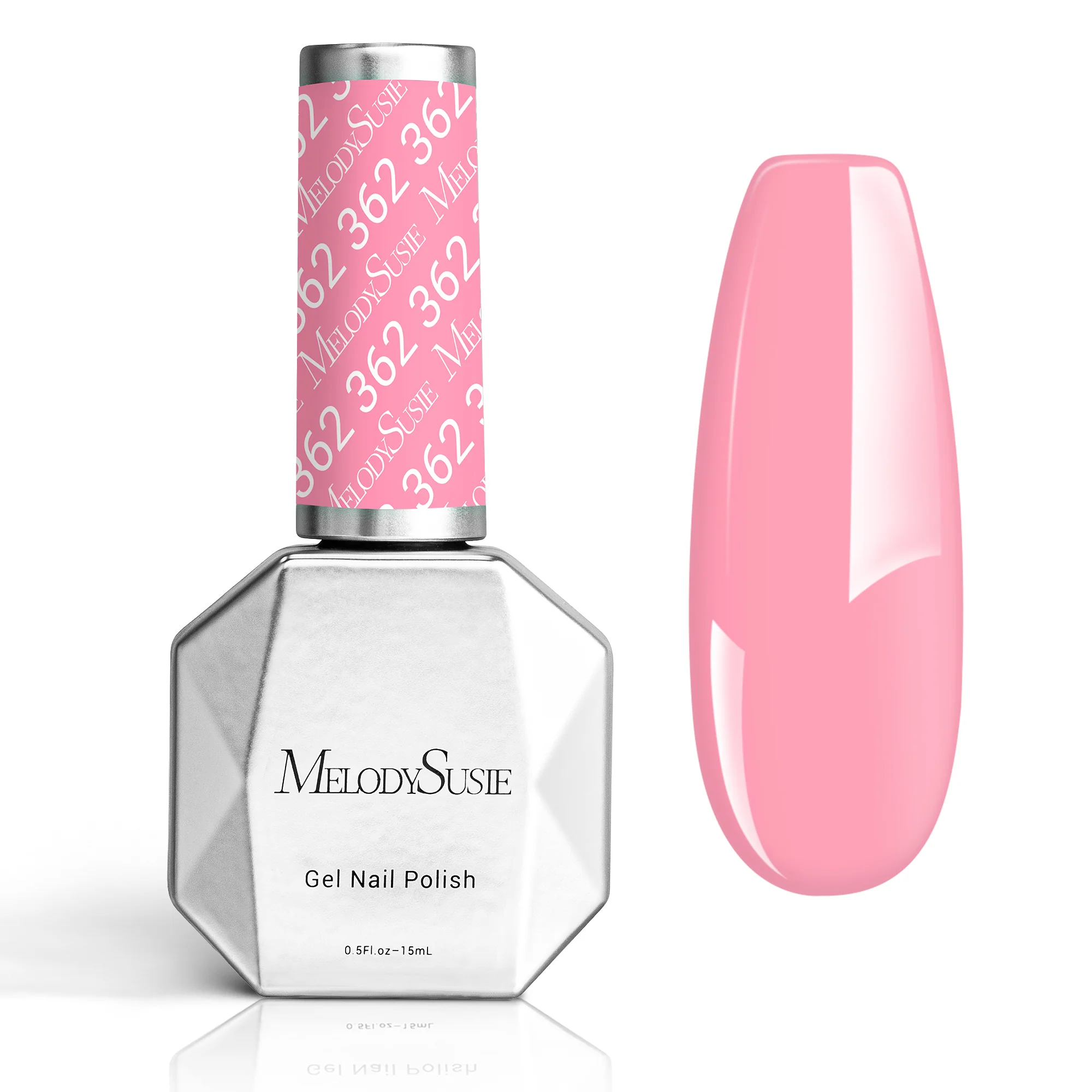 362 Twist Sweater Pink - TPO-Free Thick Gel Nail Polish(15ml)
