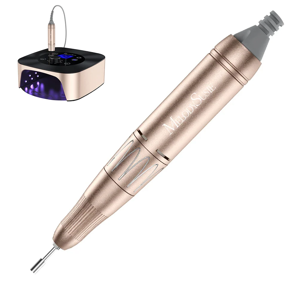 2 in 1 美甲灯带打磨机手柄-金色