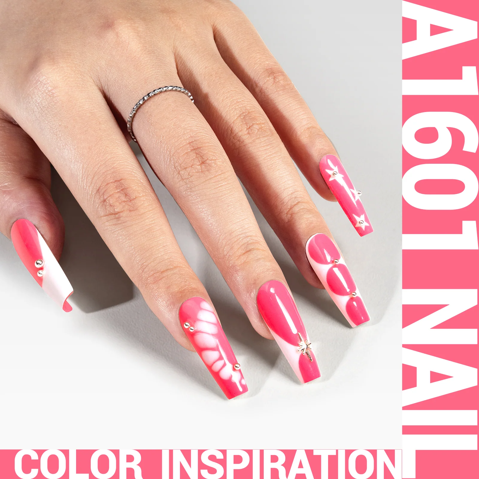 A1601 Neon Pink - TPO-Free Thick Gel Nail Polish(15ml)