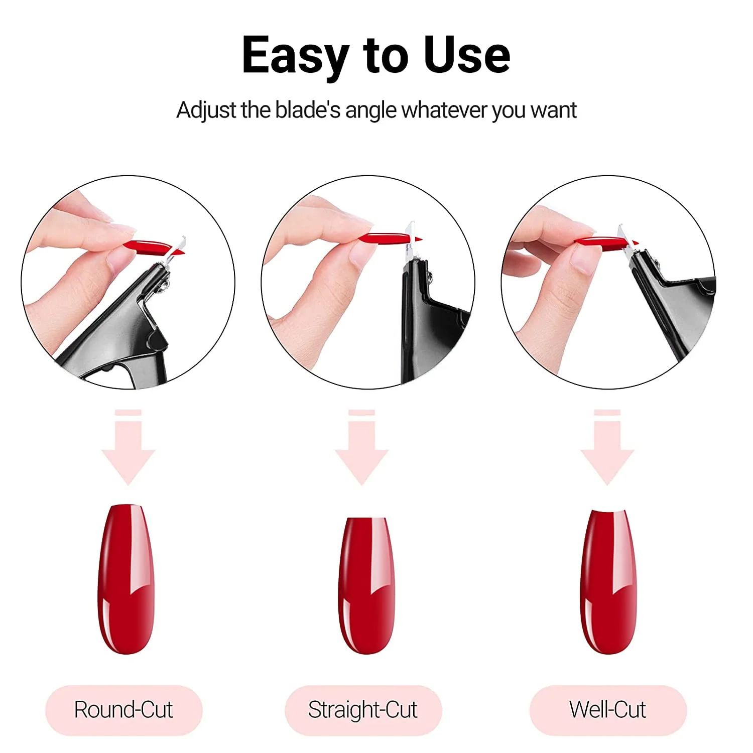 Stainless Steel Edge Cutter for Acrylic Nails