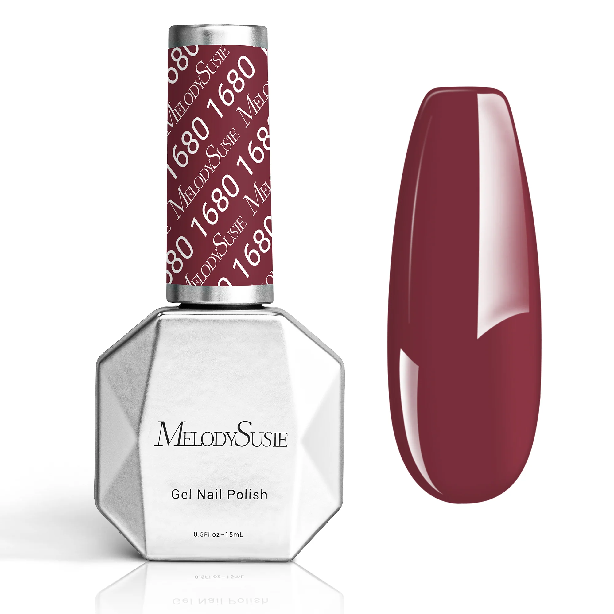 1680 Crimson Knit - TPO-Free Thick Gel Nail Polish(15ml)