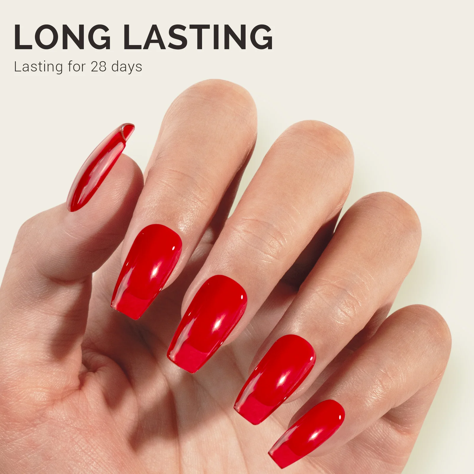 Jeweliver Jelly TPO-Free Gel Polish 15ml - Red Diamond - JDZ30