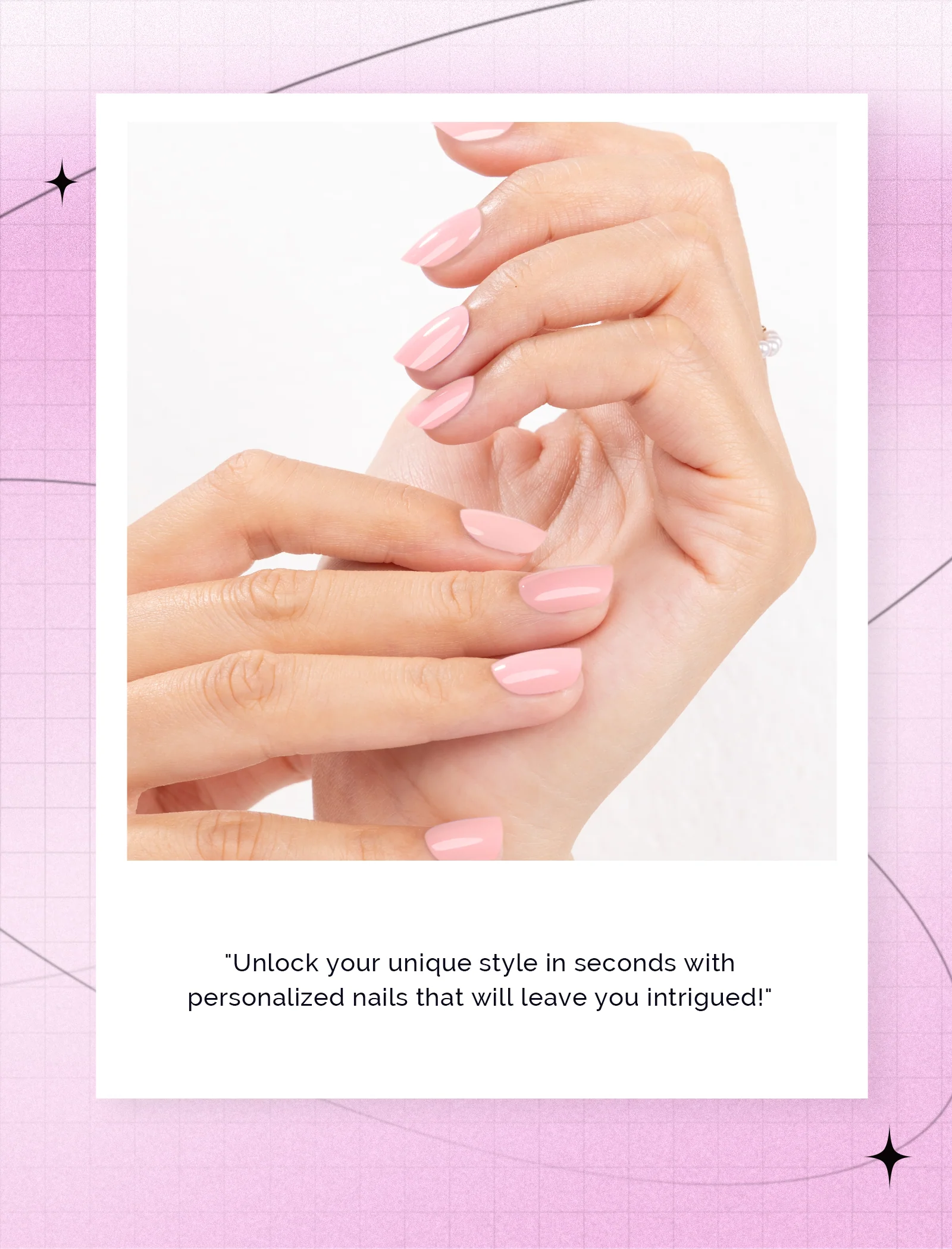 MelodySusie Semi Cured Gel Nail Strips with 3D and 5D Stickers