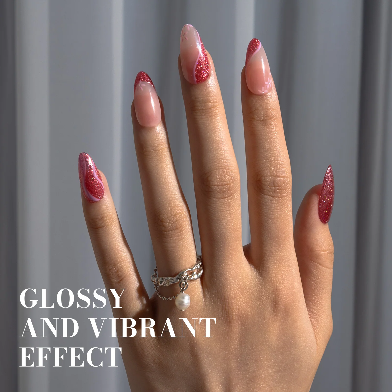Z201 Glamour Pink  - 无 TPO 快速 UV 固化甲油胶 0.5 fl oz/15ml