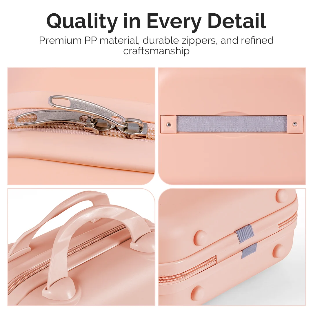 Nail Kit Storage Organizer Bag in 14inch