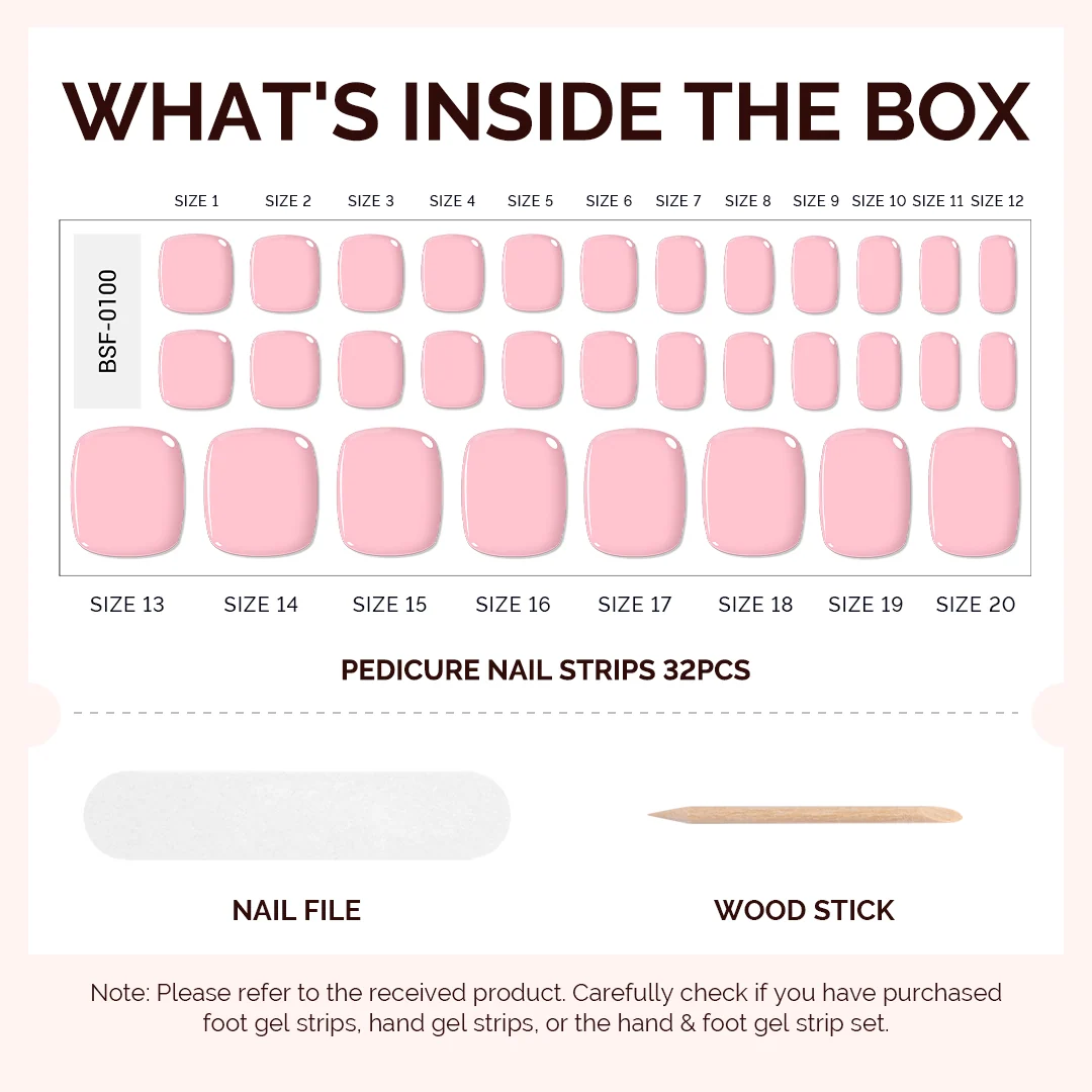 Aurora Collection Real Gel Nail Strips, No UV Lamp Required