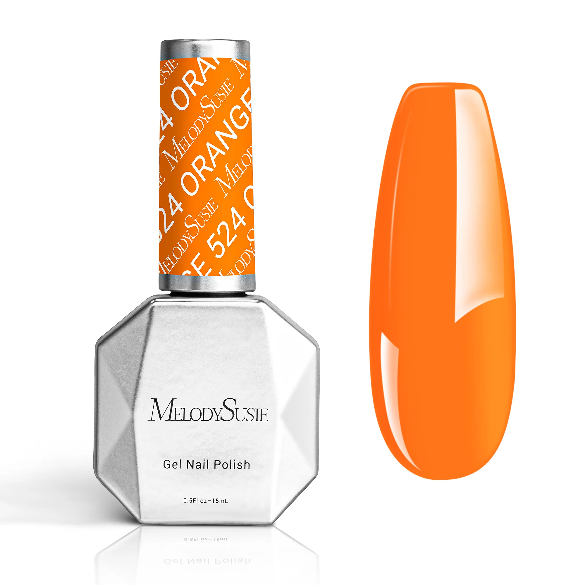 524 Neon Orange - 甲油胶（15ml）