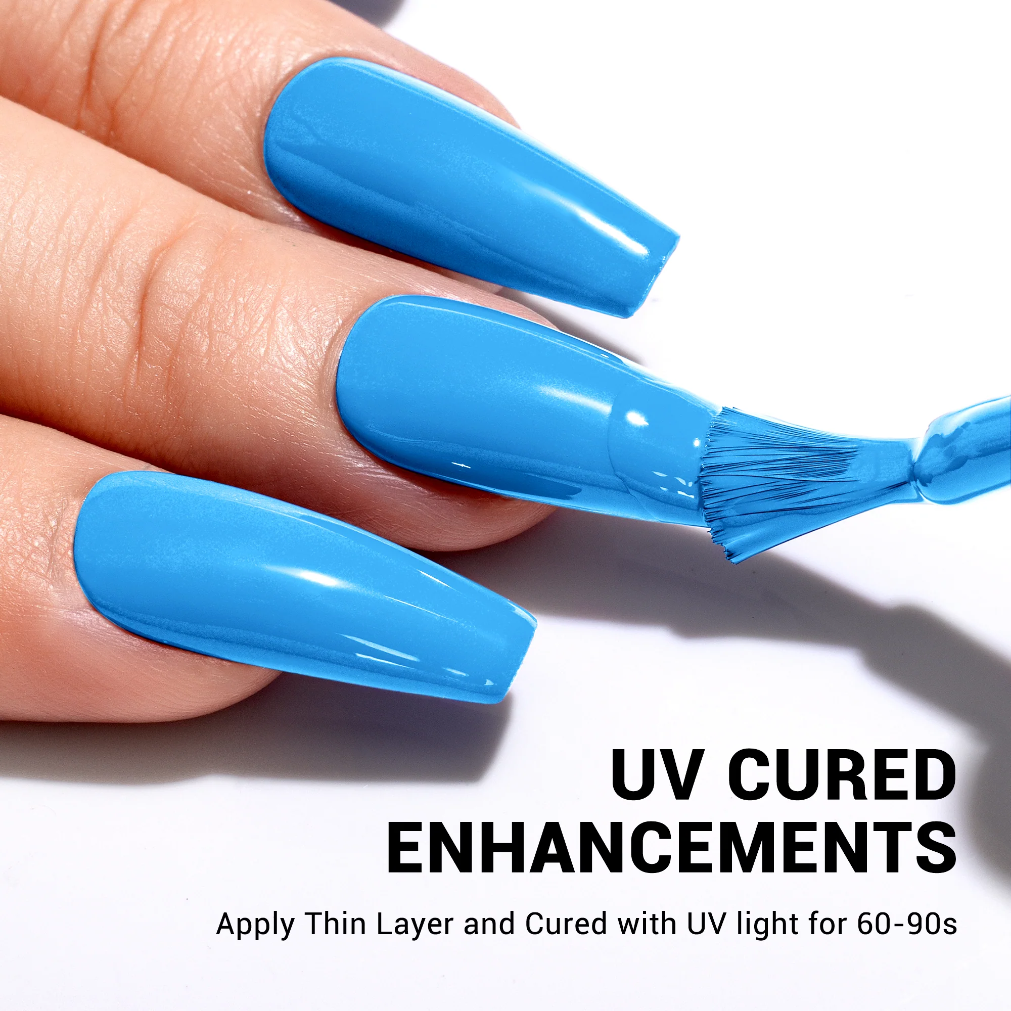 120 Pool Blue - TPO-Free Thick Gel Nail Polish(15ml)