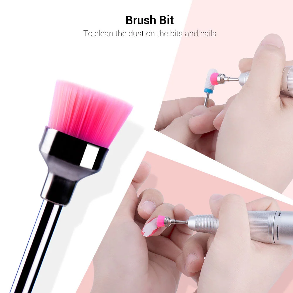 Ceramic Nail Drill Bits Set 7pcs for Gel and Acrylic Nails