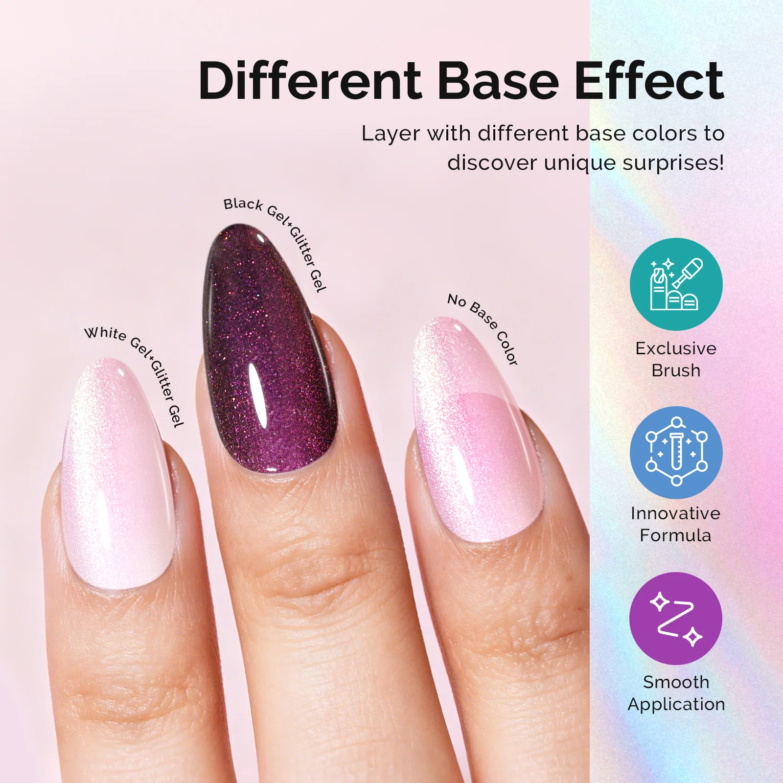 G2607 Shimmer Pearl Pink - TPO-Free Thick Gel Nail Polish(15ml)