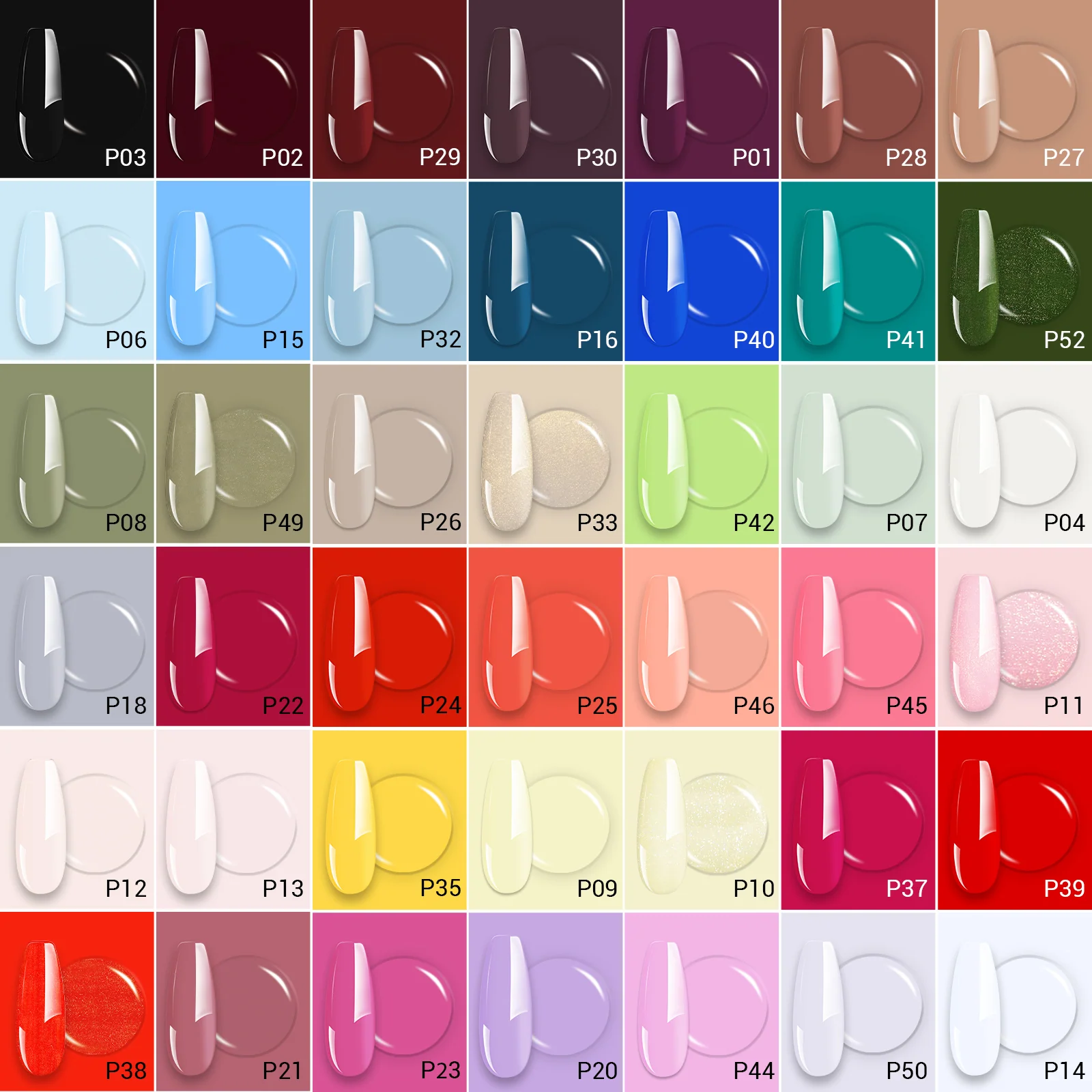Gel Nail Polish Full Set