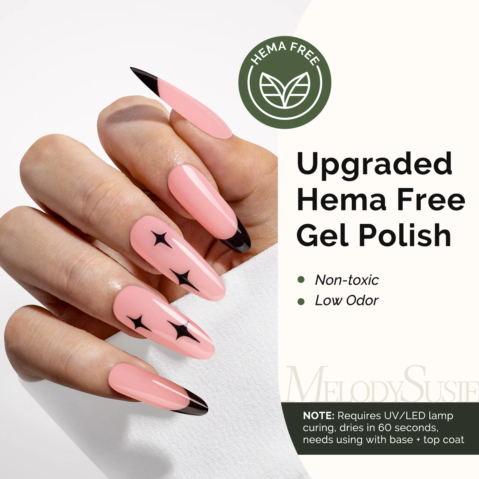 HEMA-Free Gel Nail Polish 0.5 fl oz/15ml - K0537 Thick Beige Pink