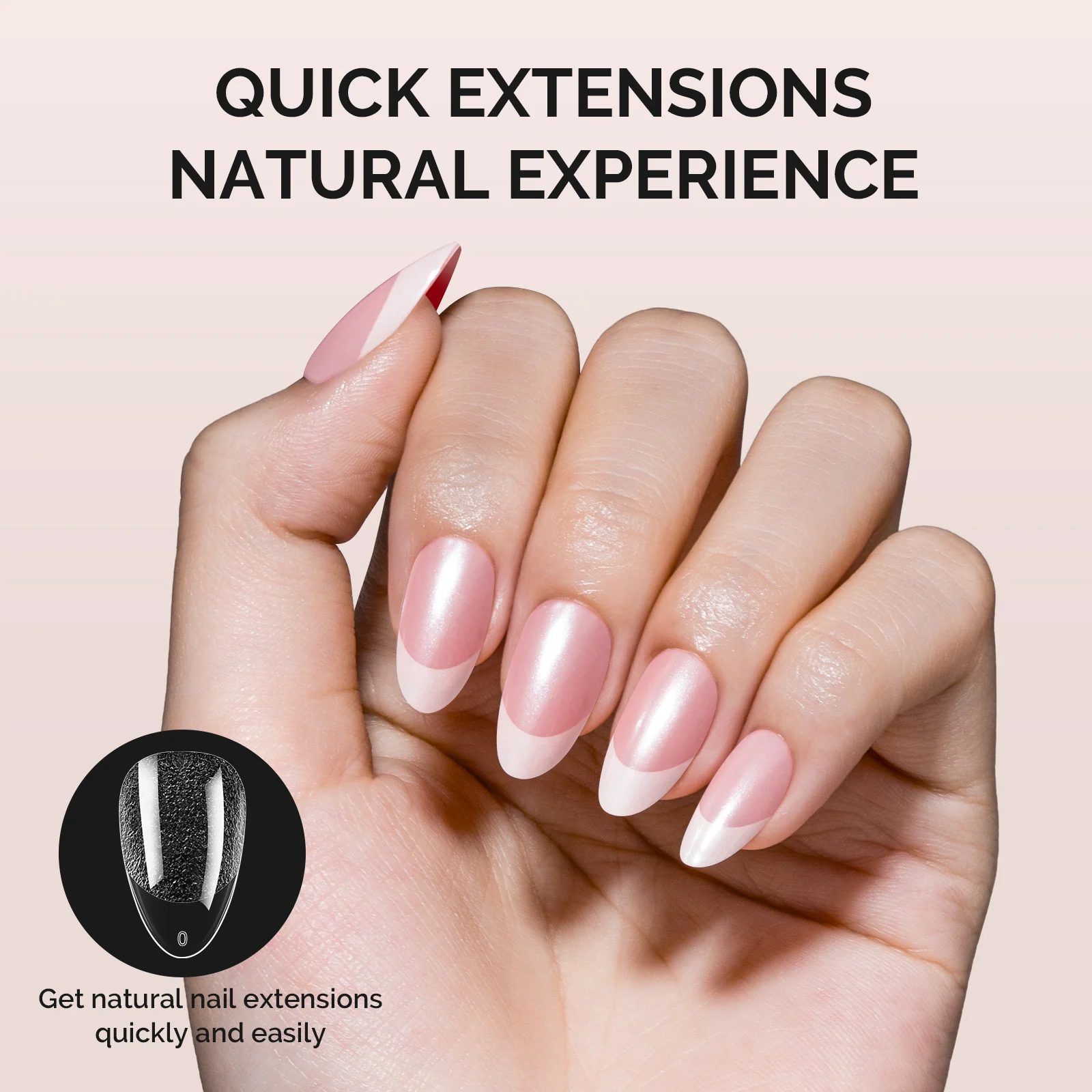 300Pcs Half Matte Clear Acrylic Full Cover Nail Tips