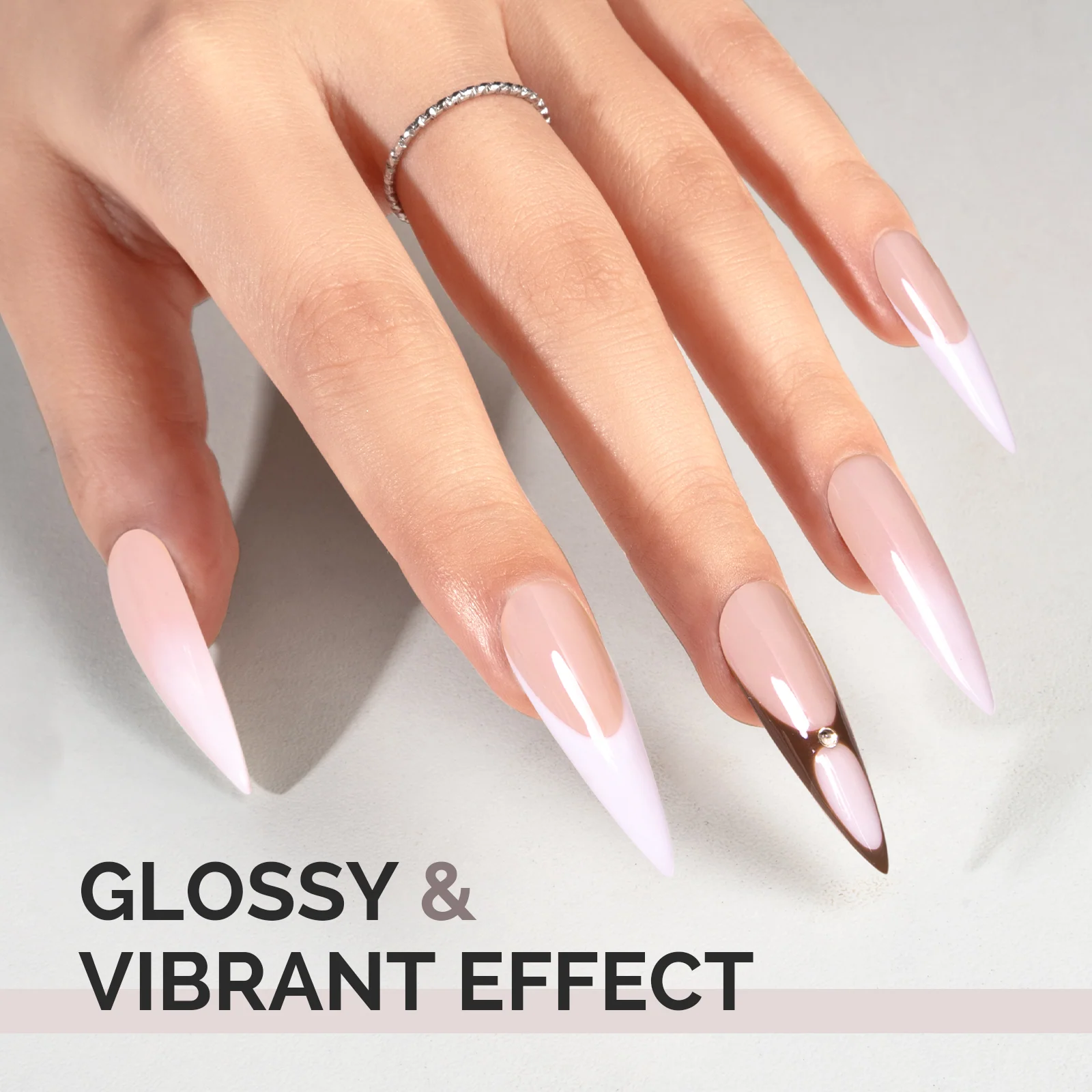 A2403 Pale Petal - 无 TPO 快速 UV 固化凝胶指甲油（15ml）