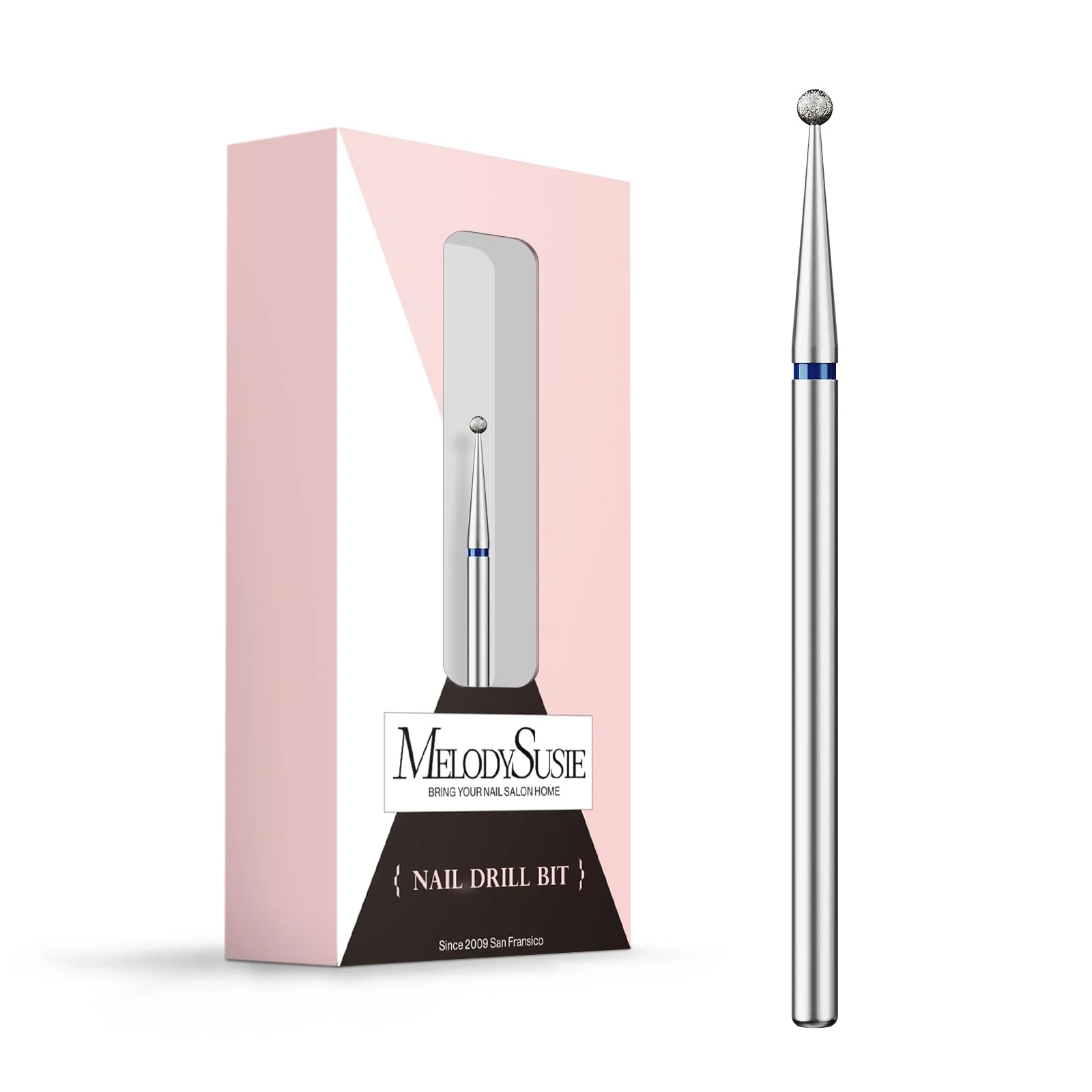 Ball Shape Carbide Diamond Cuticle Clean Nail Drill Bit