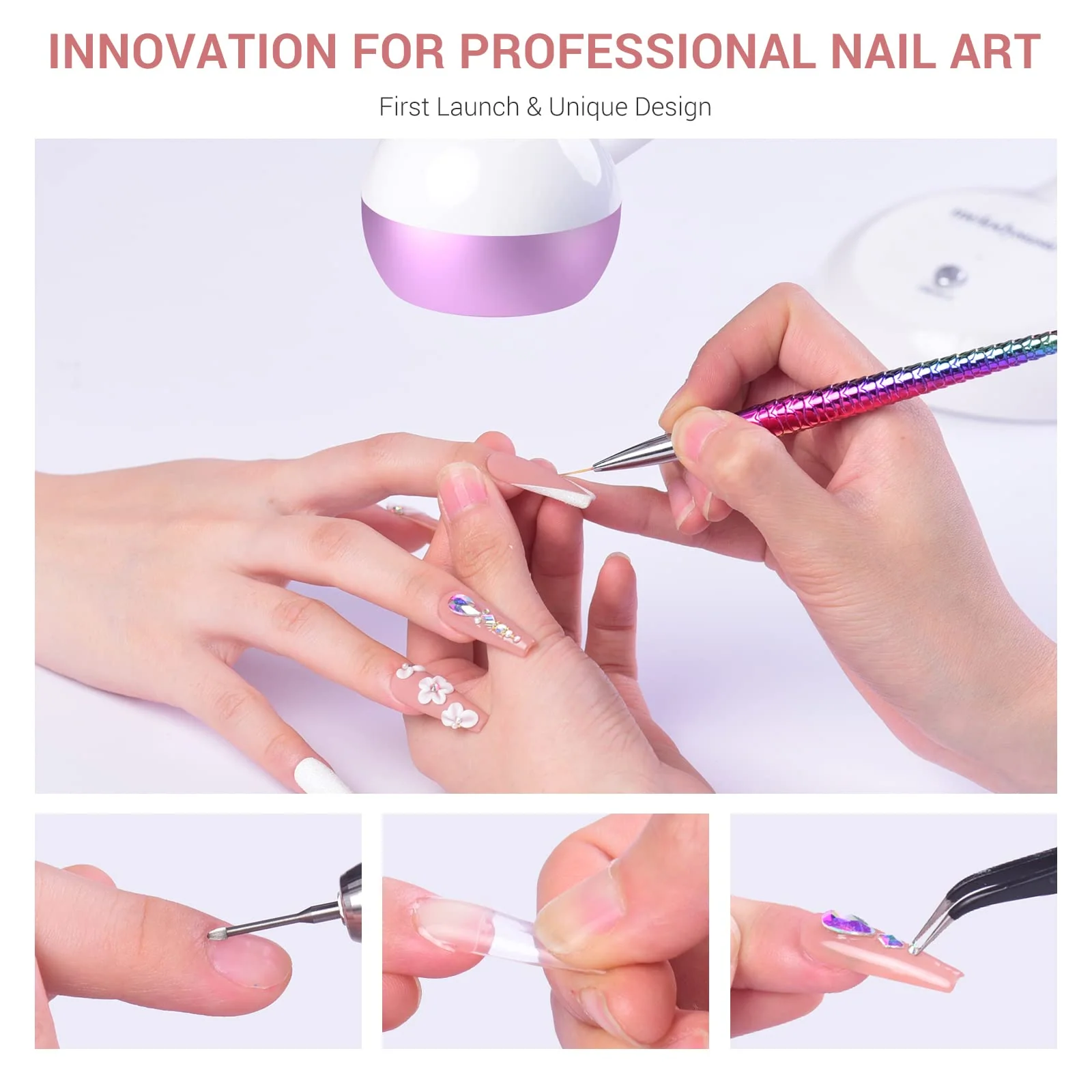 S-Pro09M(Spro09D) 2 in 1 UV LED Nail Art Lamp