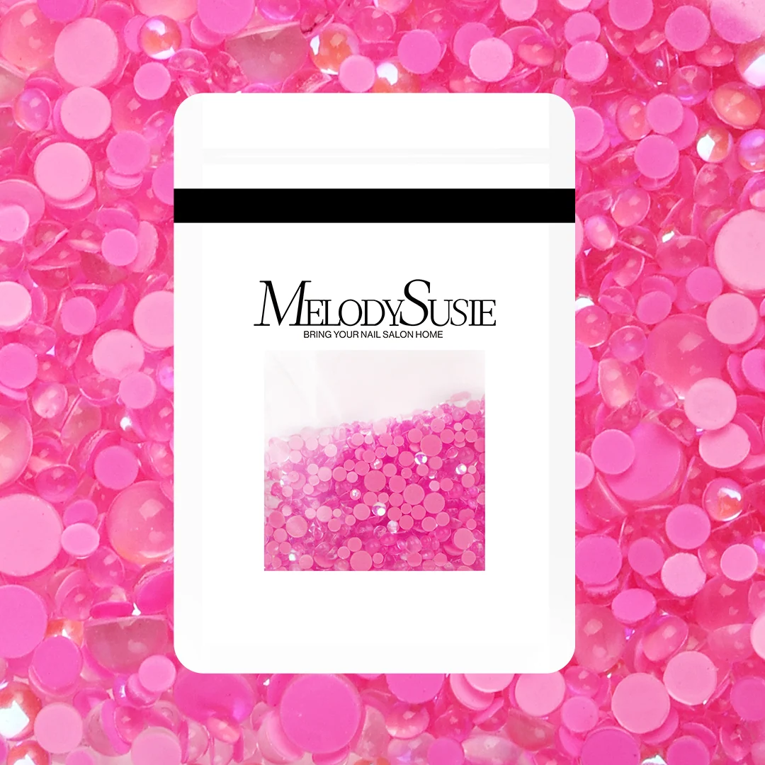 1440Pcs Mermaid Nail Rhinestones Set