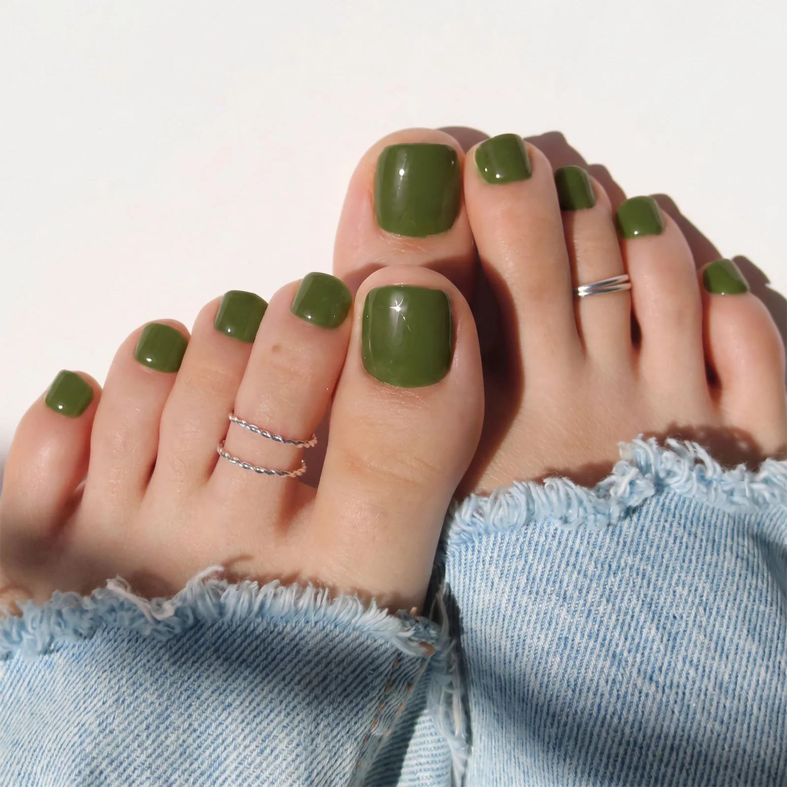 Classic Collection Real Gel Nail Strips with Pre-Cured Glossy Top Coat