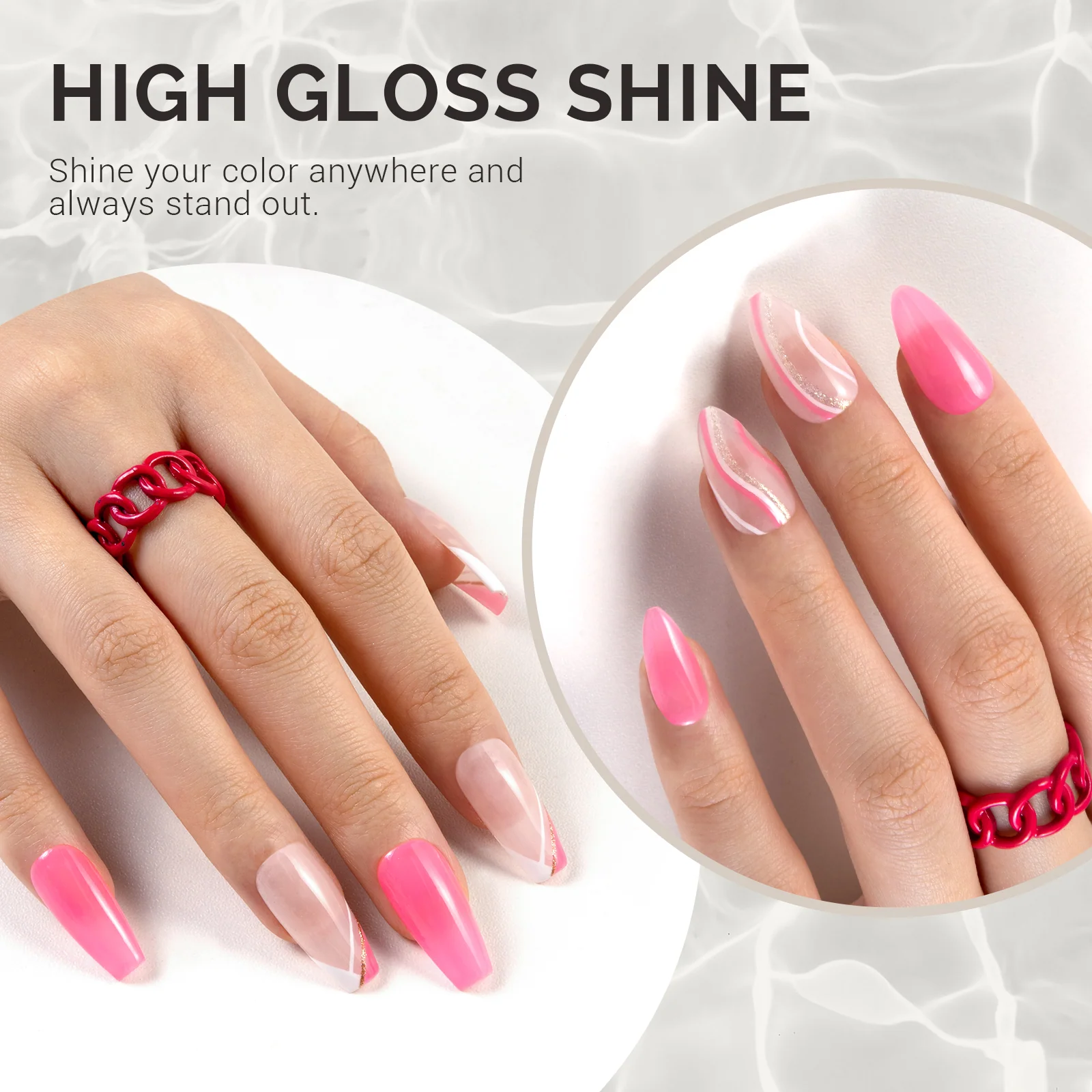 Jeweliver Jelly TPO-Free Gel Polish 15ml - Padparadscha Sapphire - JIG14