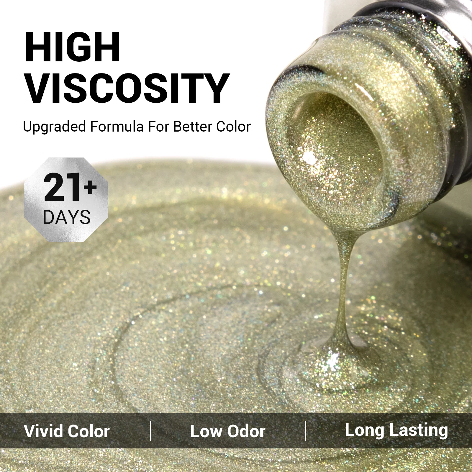 HV008 Moonlight Meadow 免TPO加厚凝胶指甲油（15ml）
