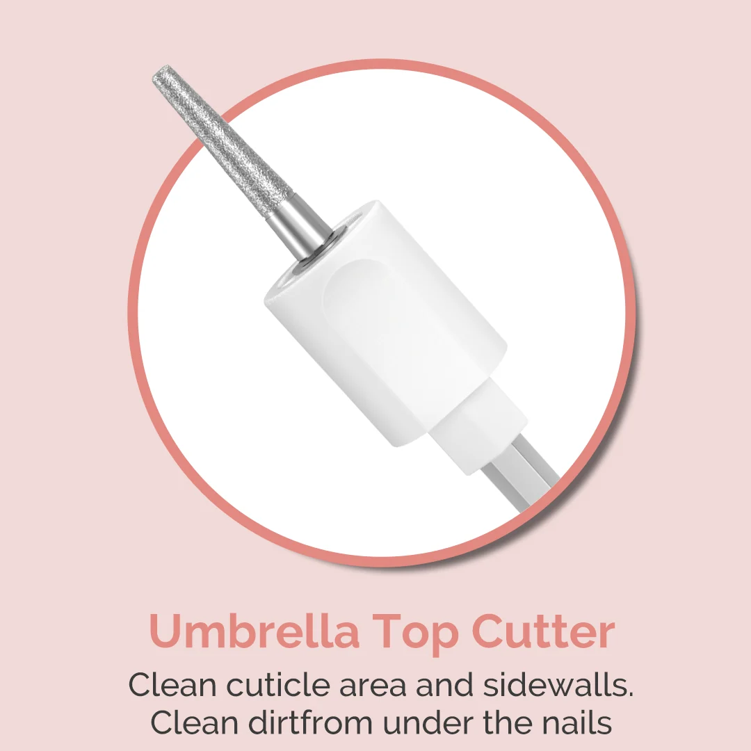 Manicure & Pedicure Nail Grinder Bits for MelodySusie Nail Drill Kit