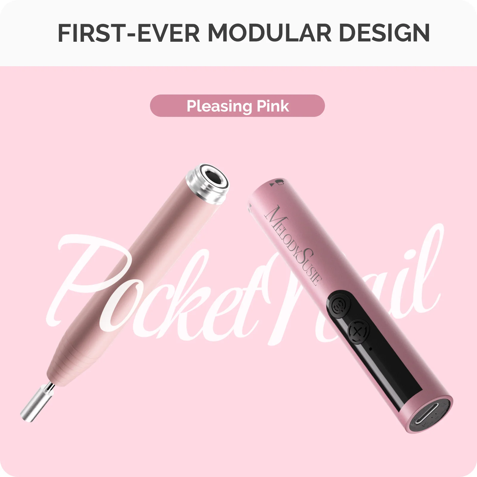 PocketNail 美甲新手套装（含便携打磨机和迷你 UV 灯）