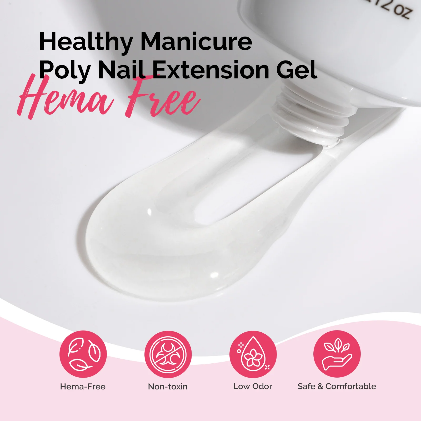 HEMA-Free & TPO-Free Poly Nail Extension Gel – 60g