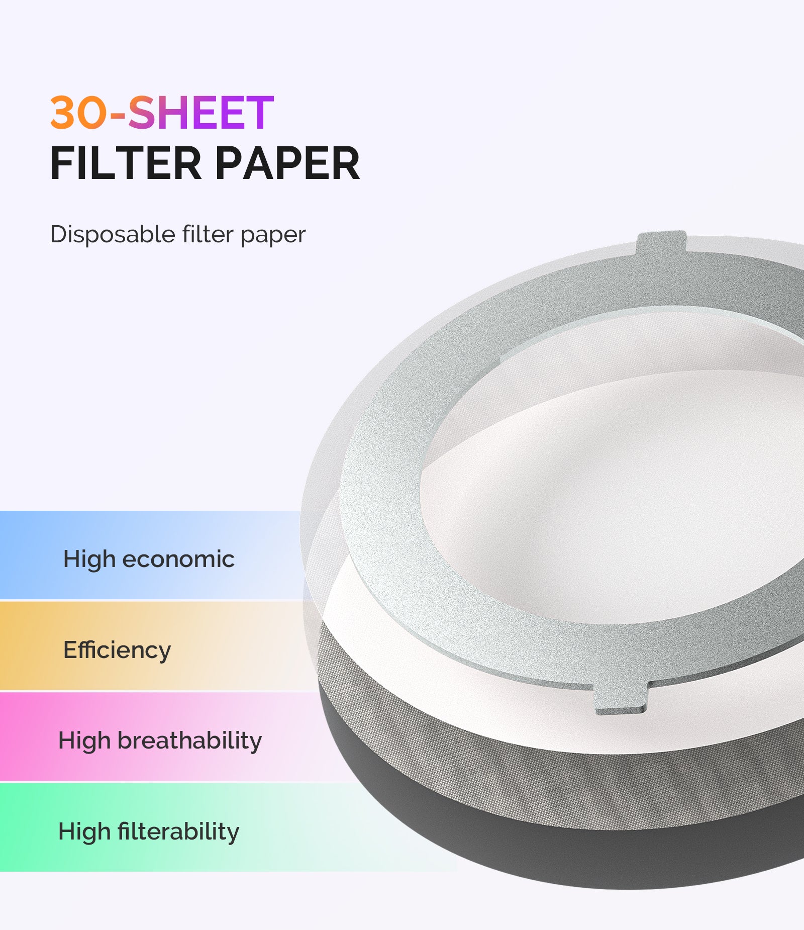 HProA Nail Dust Collector Green Kit with Filter Papers