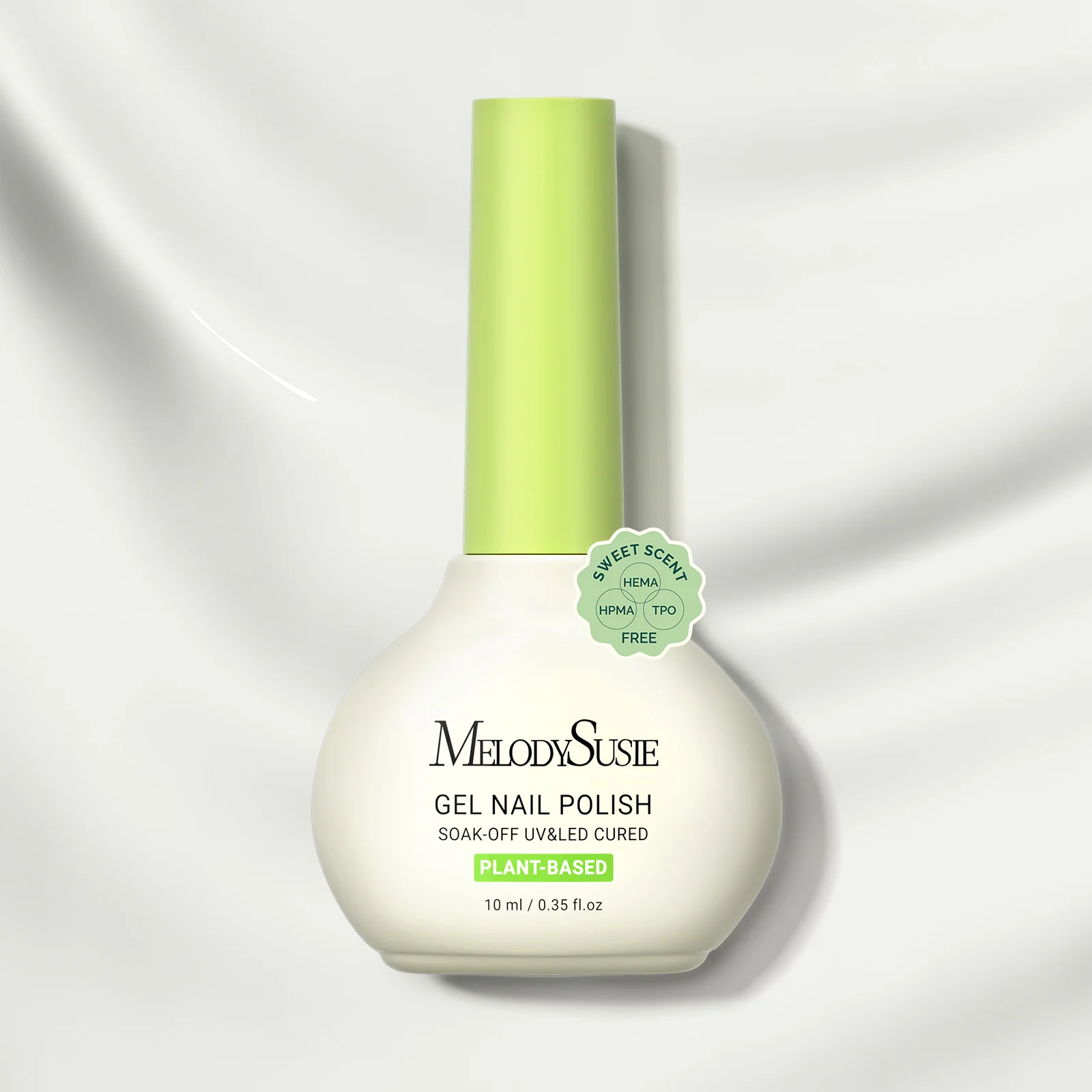 甜美香氛不含HEMA、HPMA、TPO植物基甲油胶 10ml/0.34 fl oz