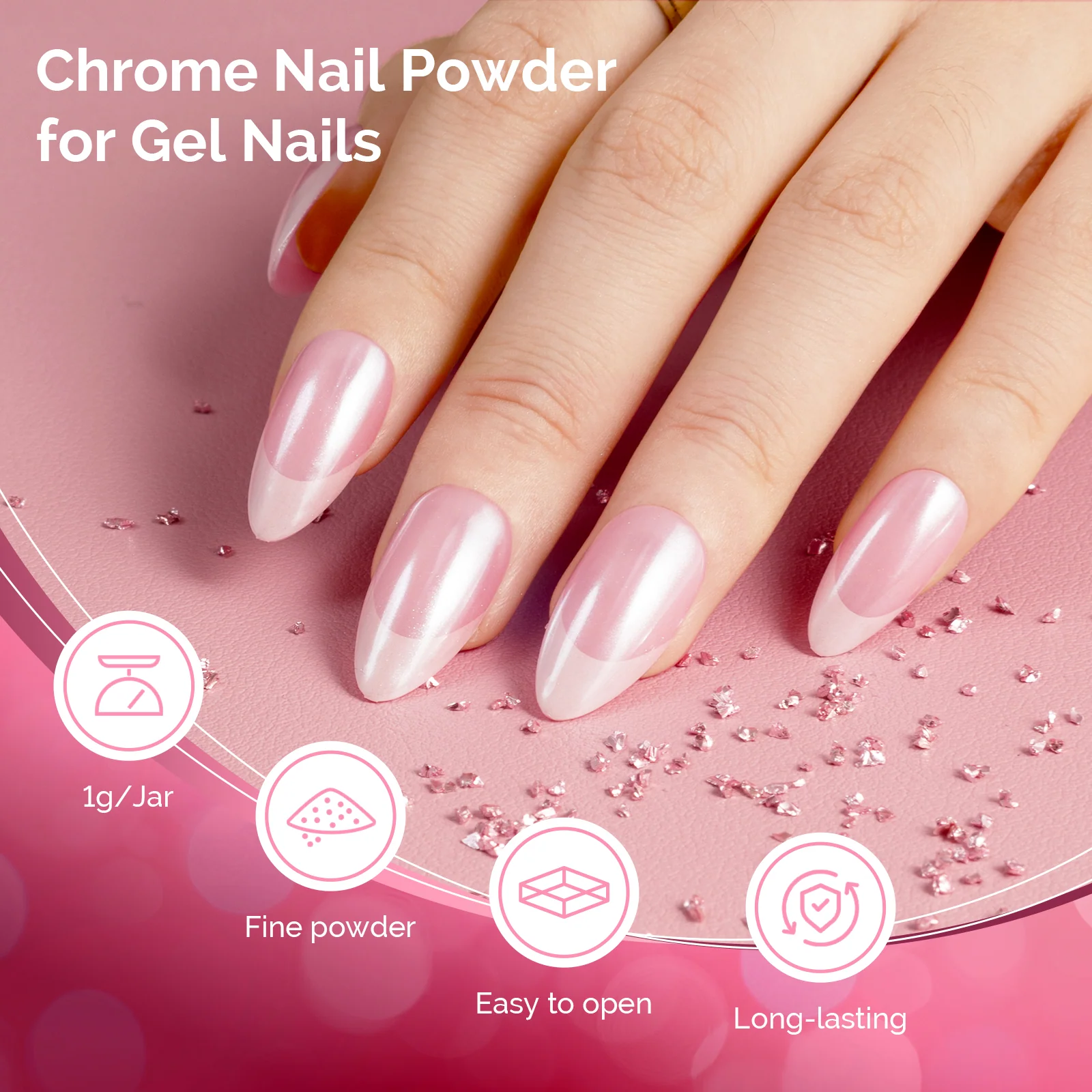 Chrome Nail Powder