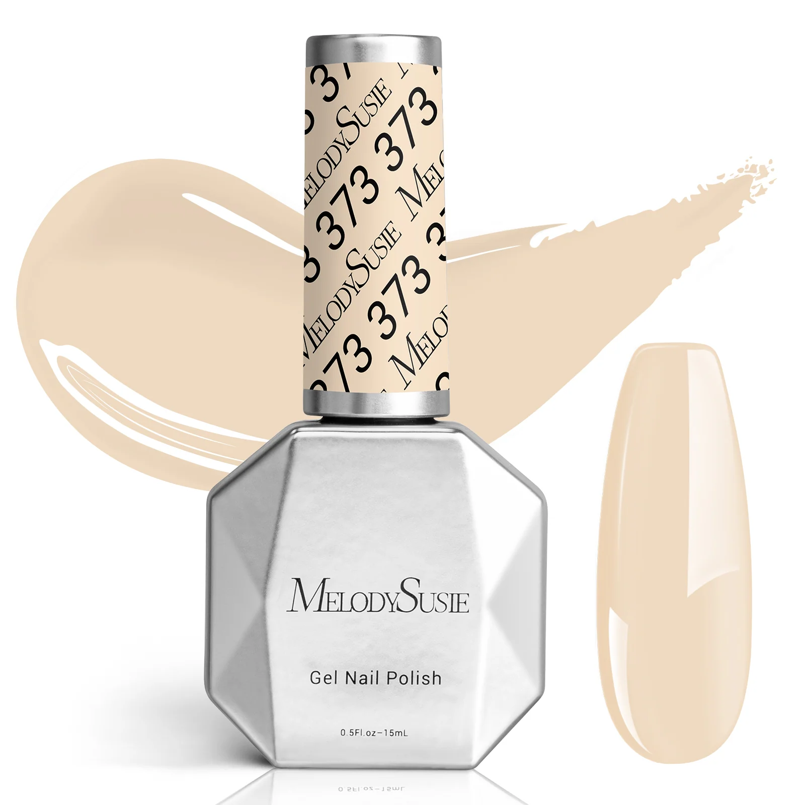 373 Beige - 免TPO 快速UV固化甲油胶 0.5 fl oz/15ml