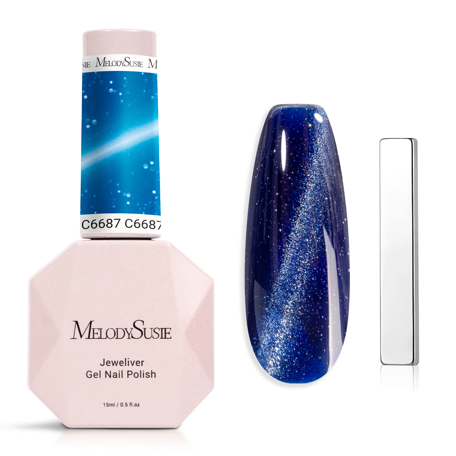 St. Patrick's Day Cat Eye Gel Nail Polish Gift Box with 6 Colors