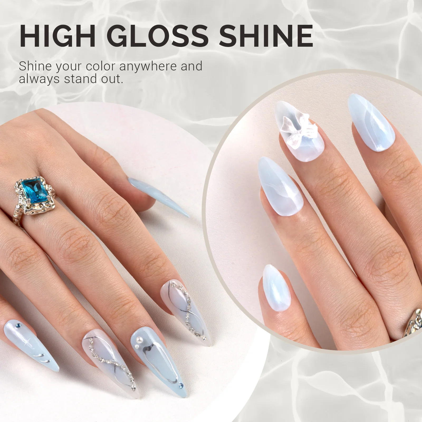 Jeweliver Jelly TPO-Free Gel Polish 15ml Blue Aquamarine JM11