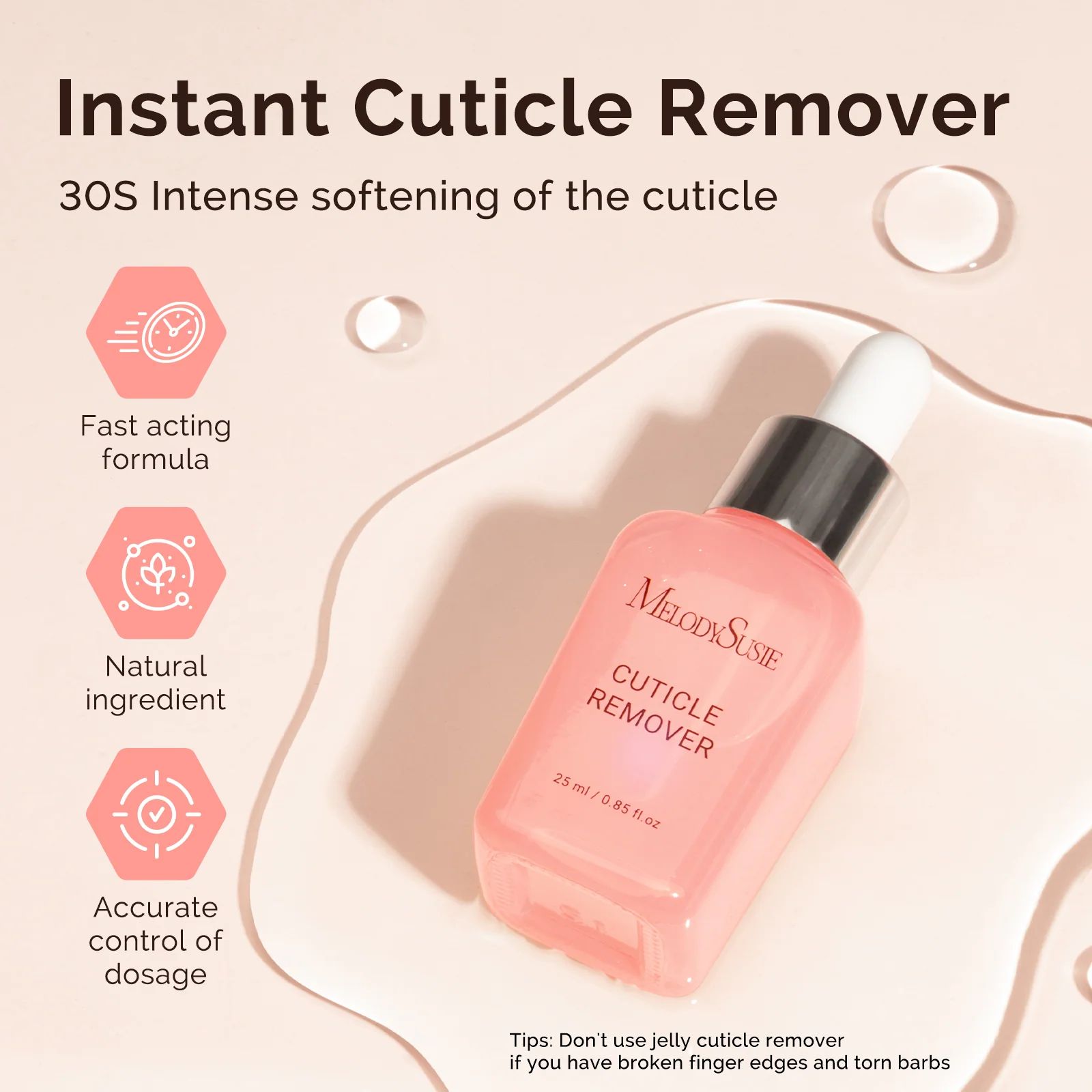TPO-Free Cuticle Care Kit 25ml with Cuticle Oil and Remover