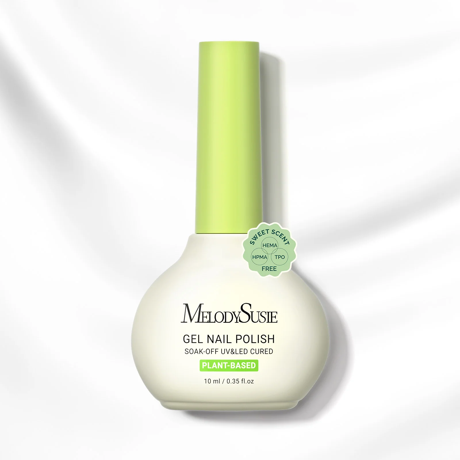 甜美香氛不含HEMA、HPMA、TPO植物基甲油胶 10ml/0.34 fl oz