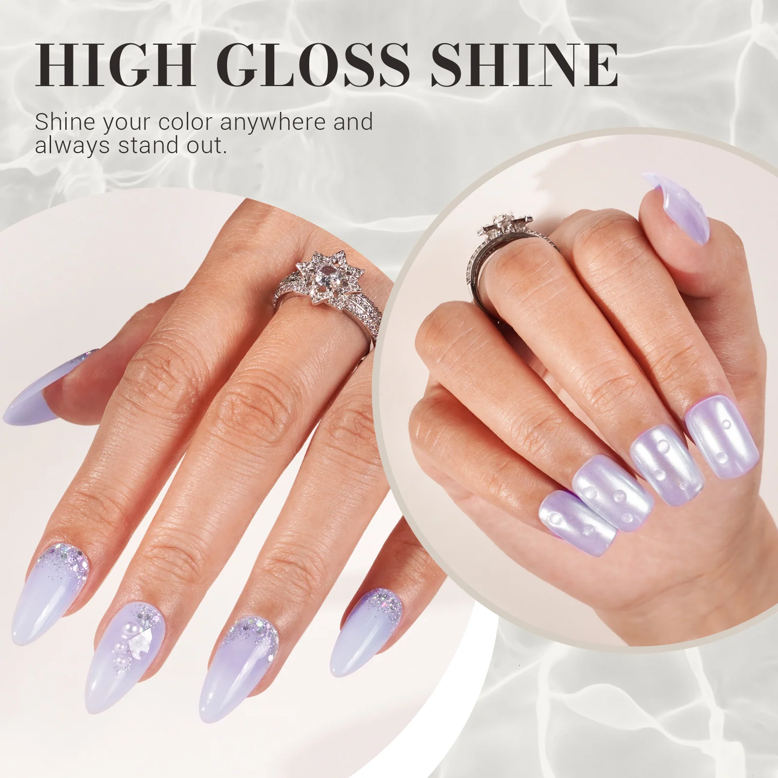 Jeweliver Jelly TPO-Free Gel Nail Polish Purple 0.5 fl oz/15ml JM02