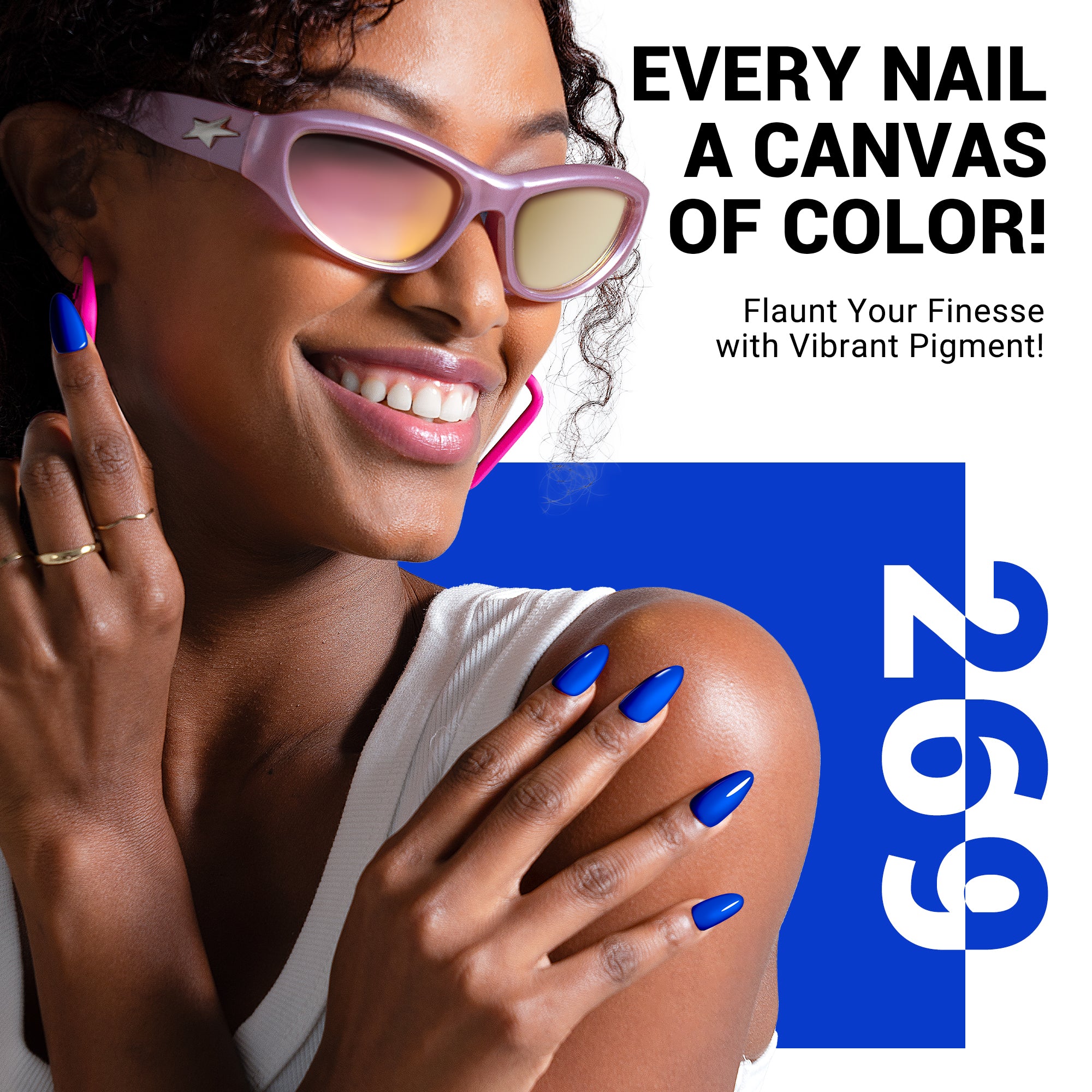 269 Royal Blue TPO-Free Thick Gel Nail Polish 15ml