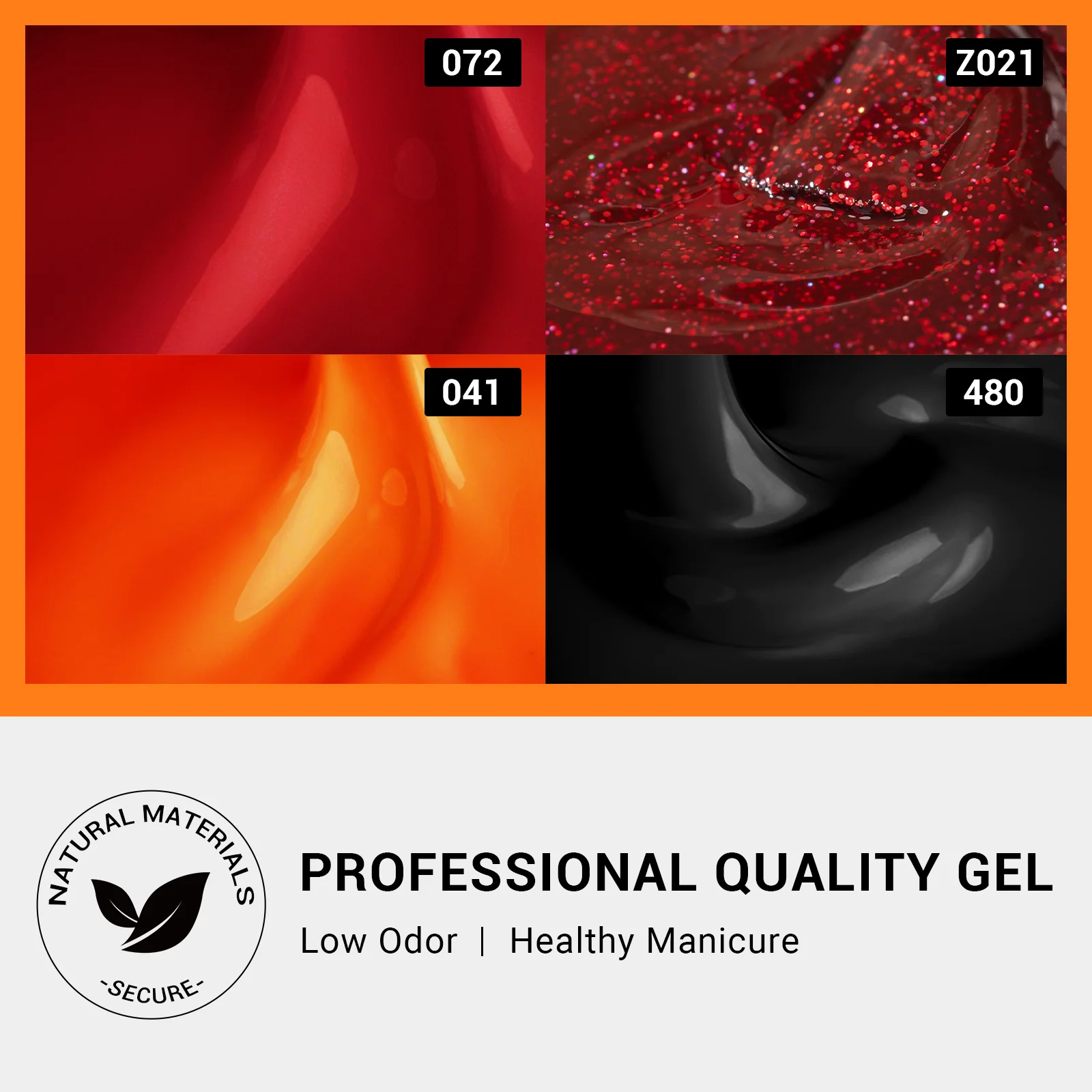 Halloween 15ml 无 TPO 浓稠甲油胶套装 - 4 支装