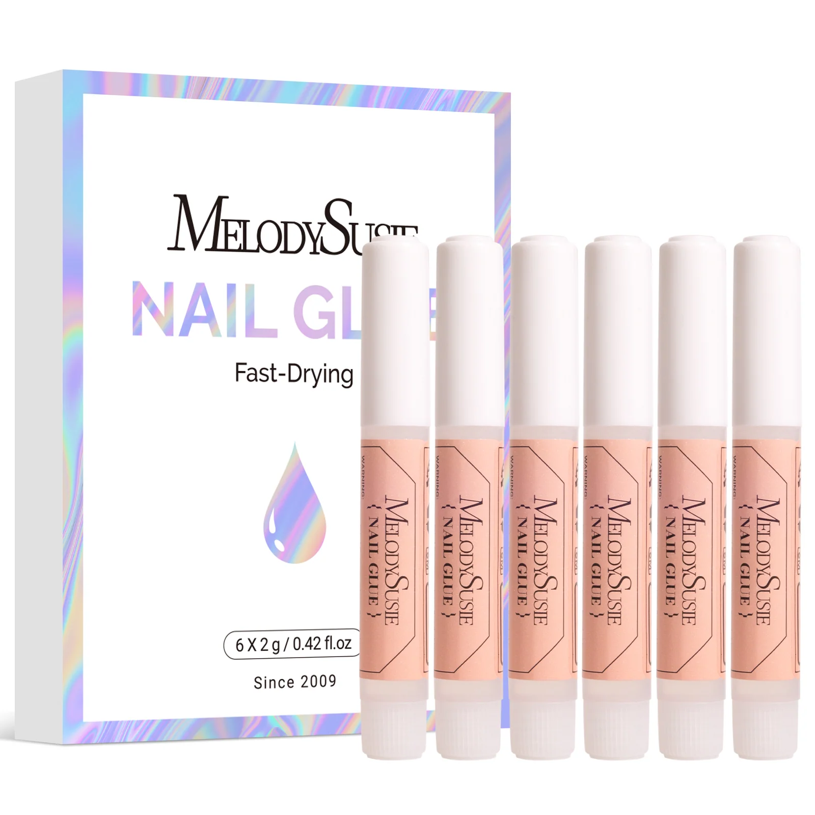 Super Strong Fast-drying Nail Glue 0.07oz