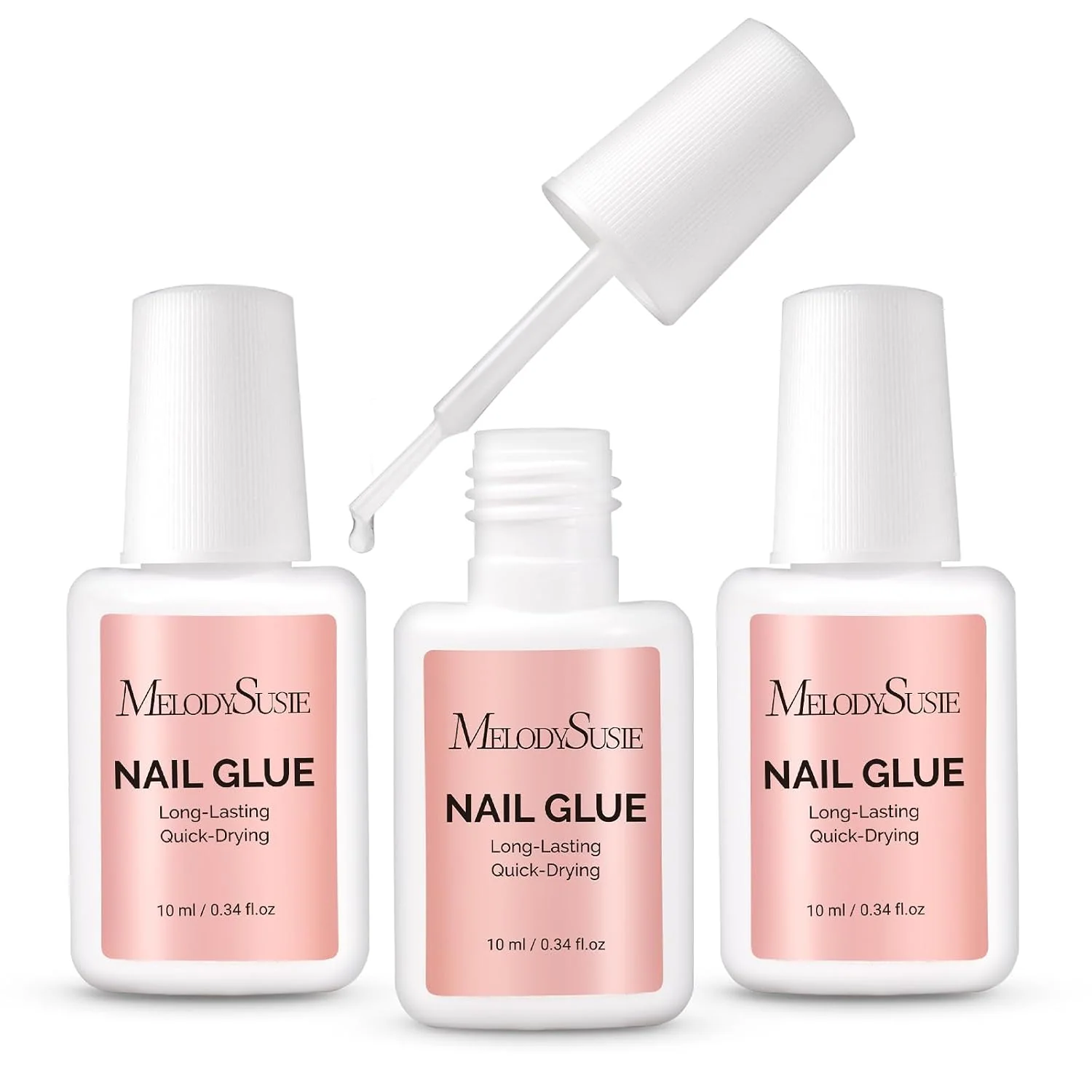 Super Strong Fast-Drying Brush-On Nail Glue
