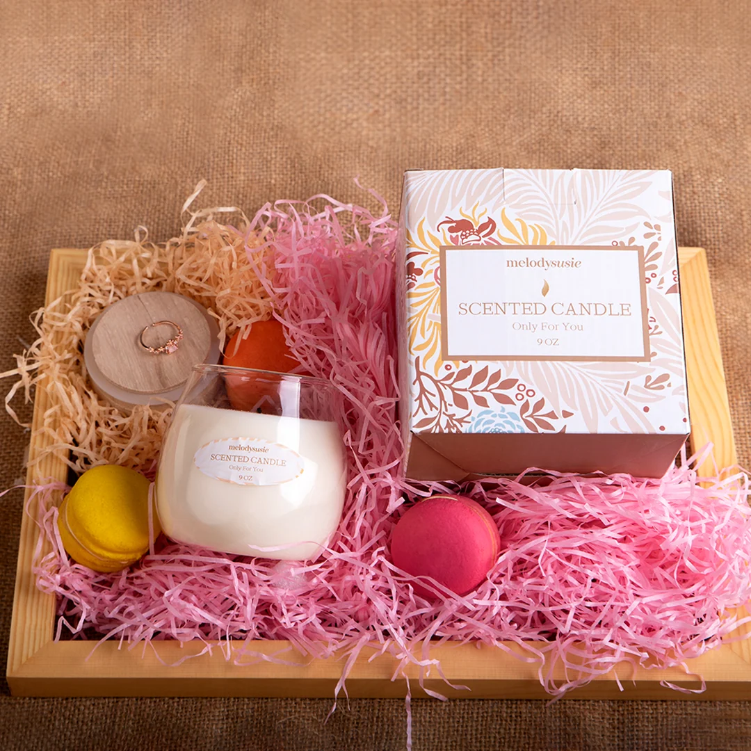 Large Jar Fortune Gift Scented Candles (9 oz)