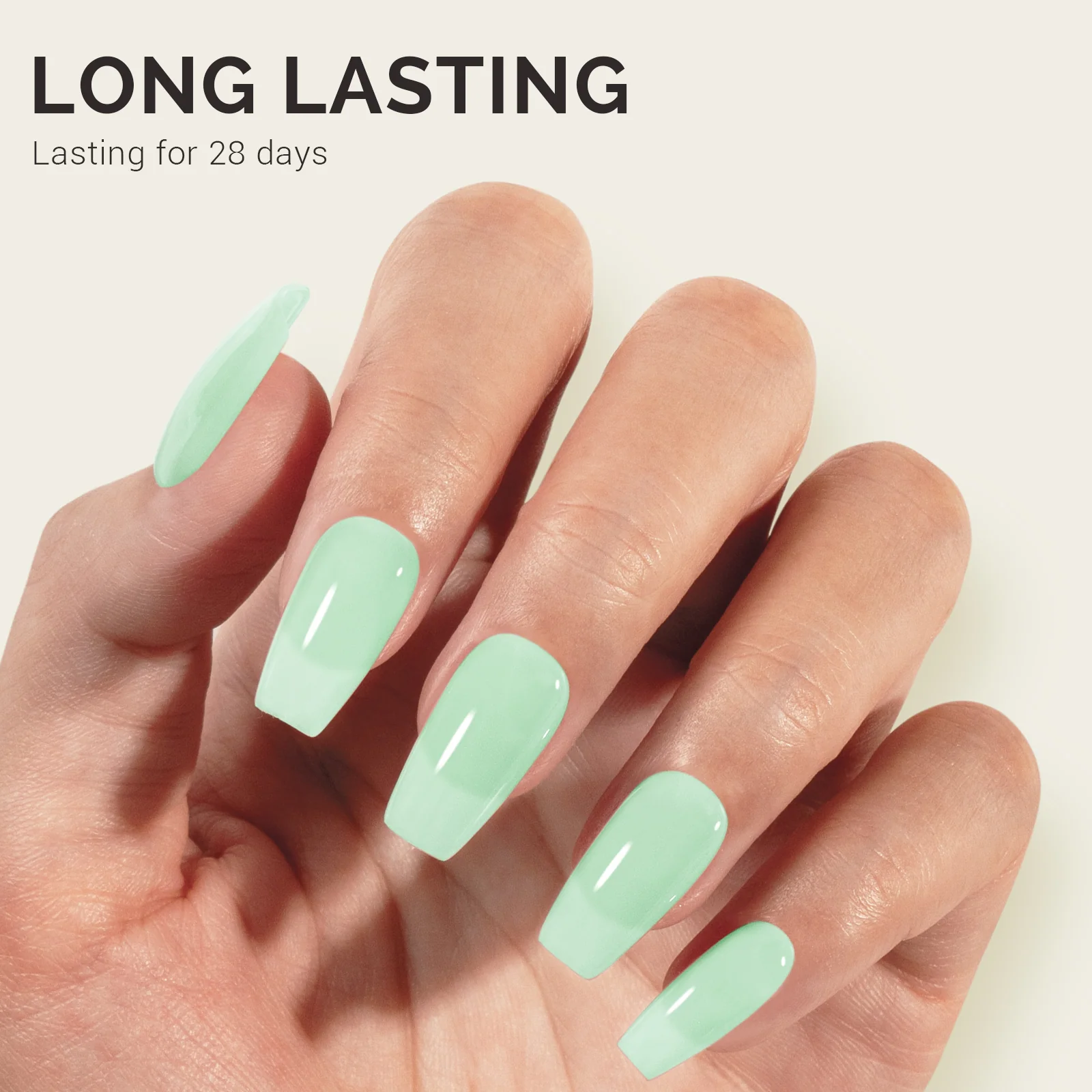 Jeweliver Jelly TPO-Free Gel Polish 15ml Green Lolite 15ml JFR58