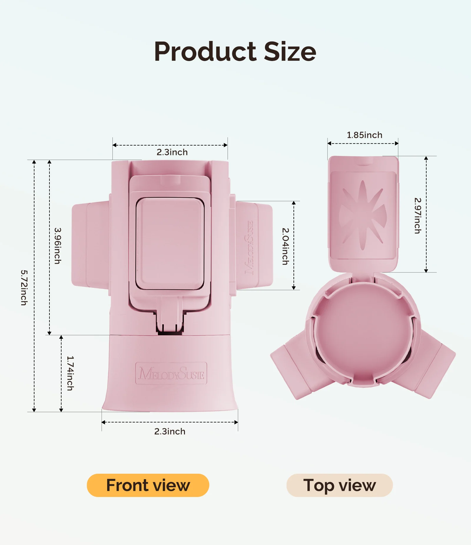 GelCarousel Rotatable Nail Art DIY Station, Pink Edition