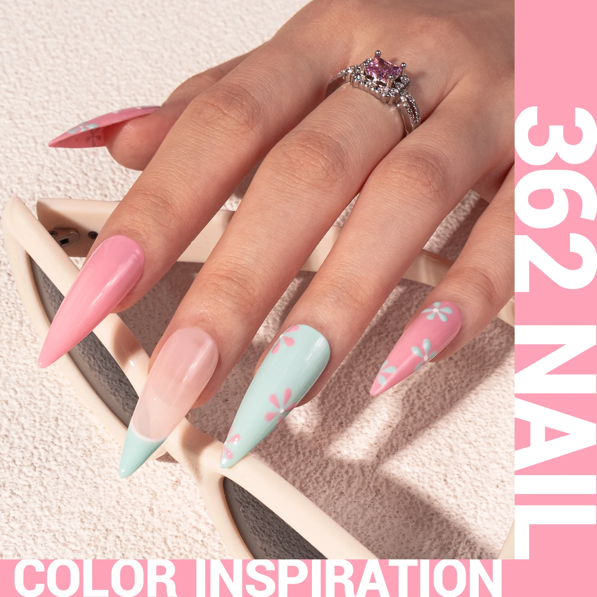 362 Twist Sweater Pink - TPO-Free Thick Gel Nail Polish(15ml)
